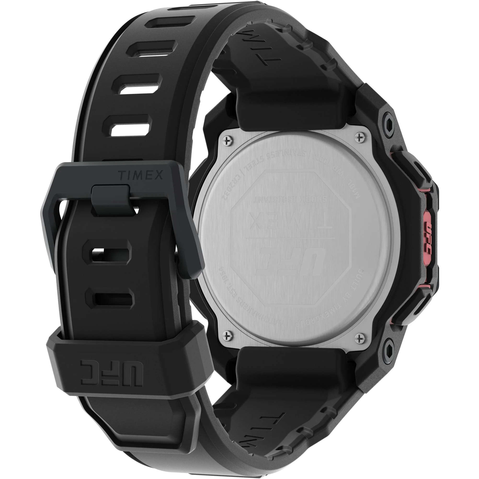 TIMEX UFC Strength Men Black Octagonal Dial Digital Watch - TW2V88100X6 - Image 3