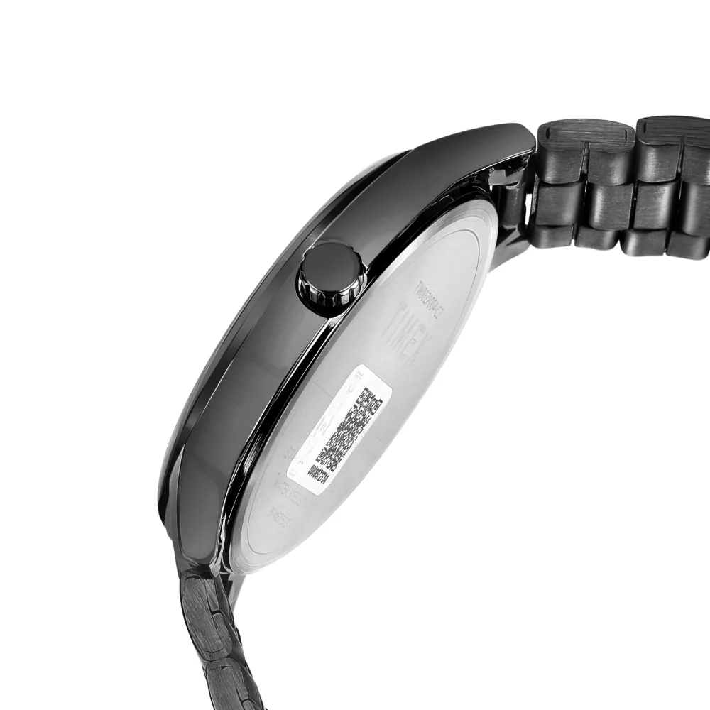 Timex Unisex Black Round Analog Pair Watch- TW00ZP007 - Image 5