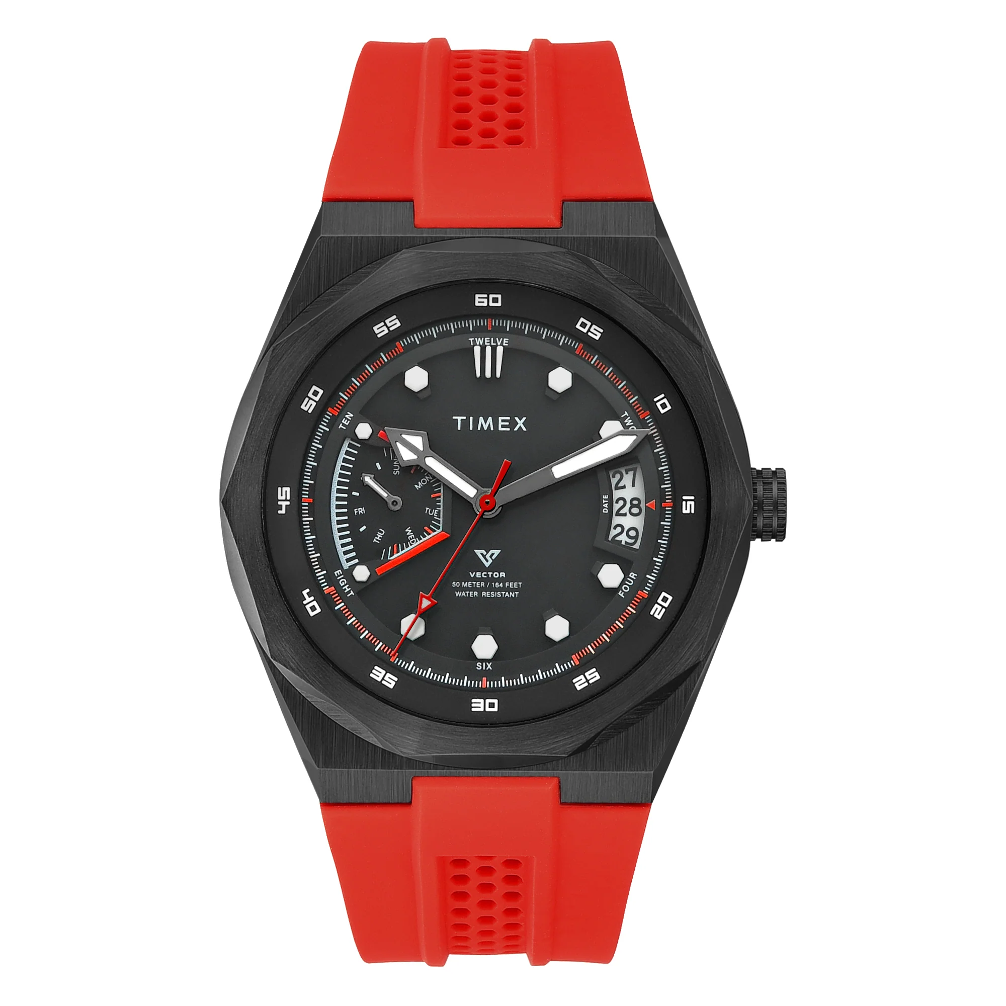 TIMEX Vector Black Round Dial Analog Men's Watch - TWEG31001 - Image 6