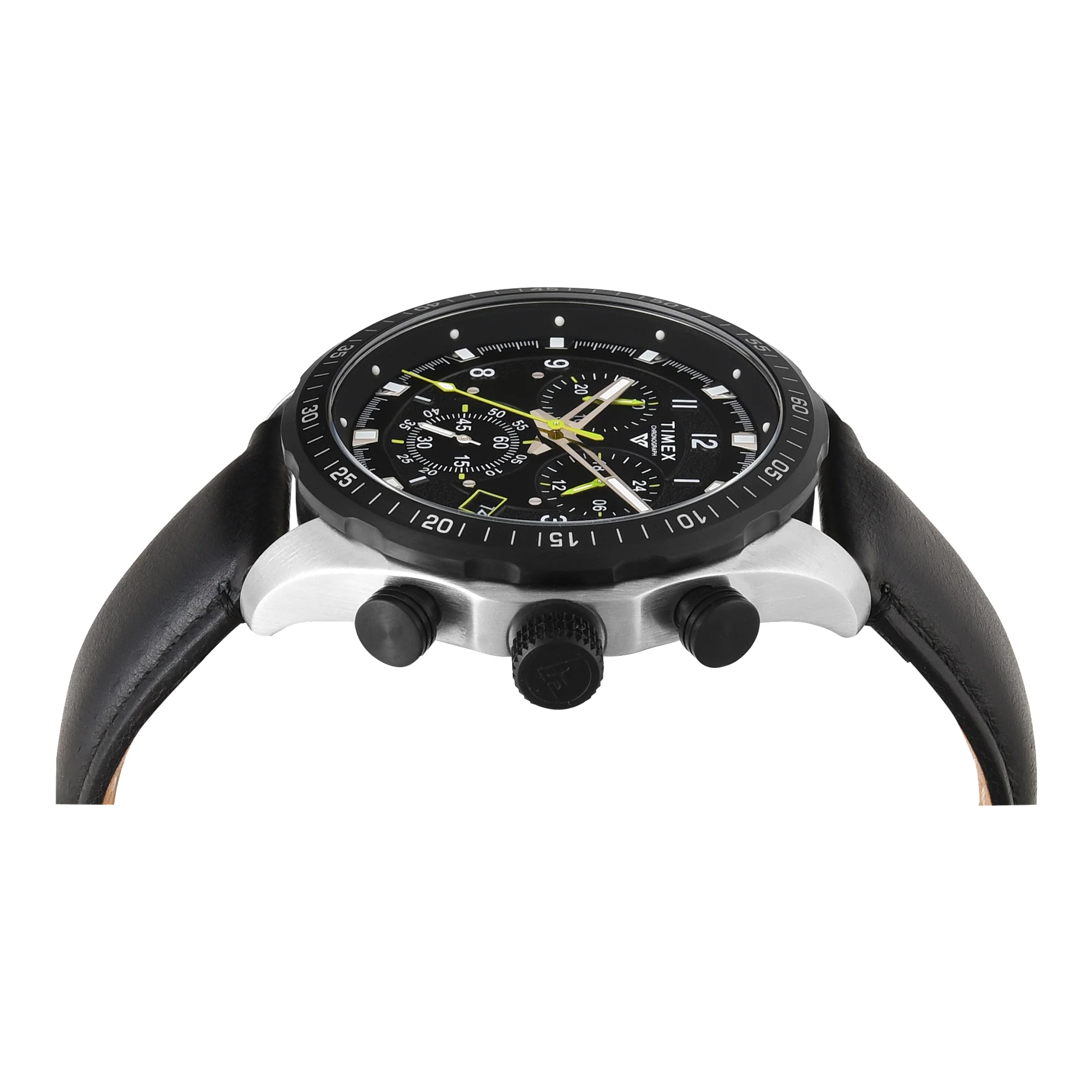 TIMEX Vector Men Black Round Chronograph Dial Analog Watch - TWEG26003 - Image 4