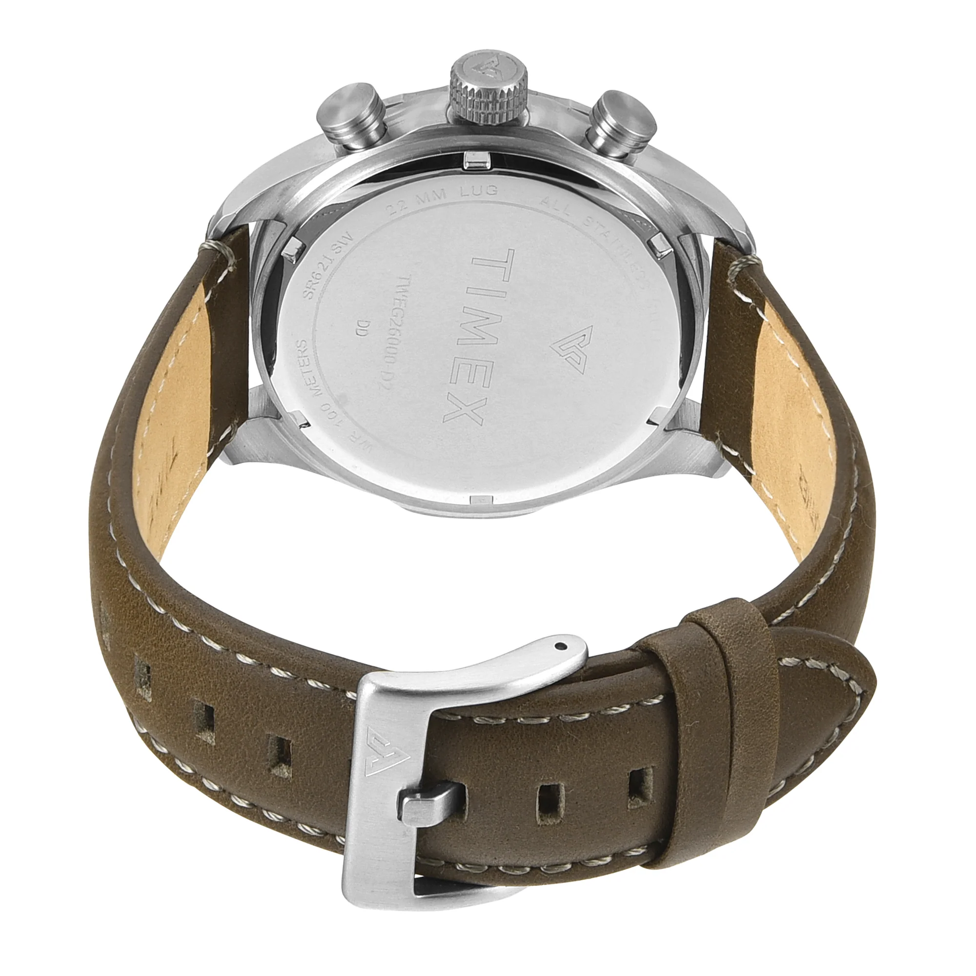 TIMEX Vector Men Green Round Chronograph Dial Analog Watch - TWEG26000 - Image 5