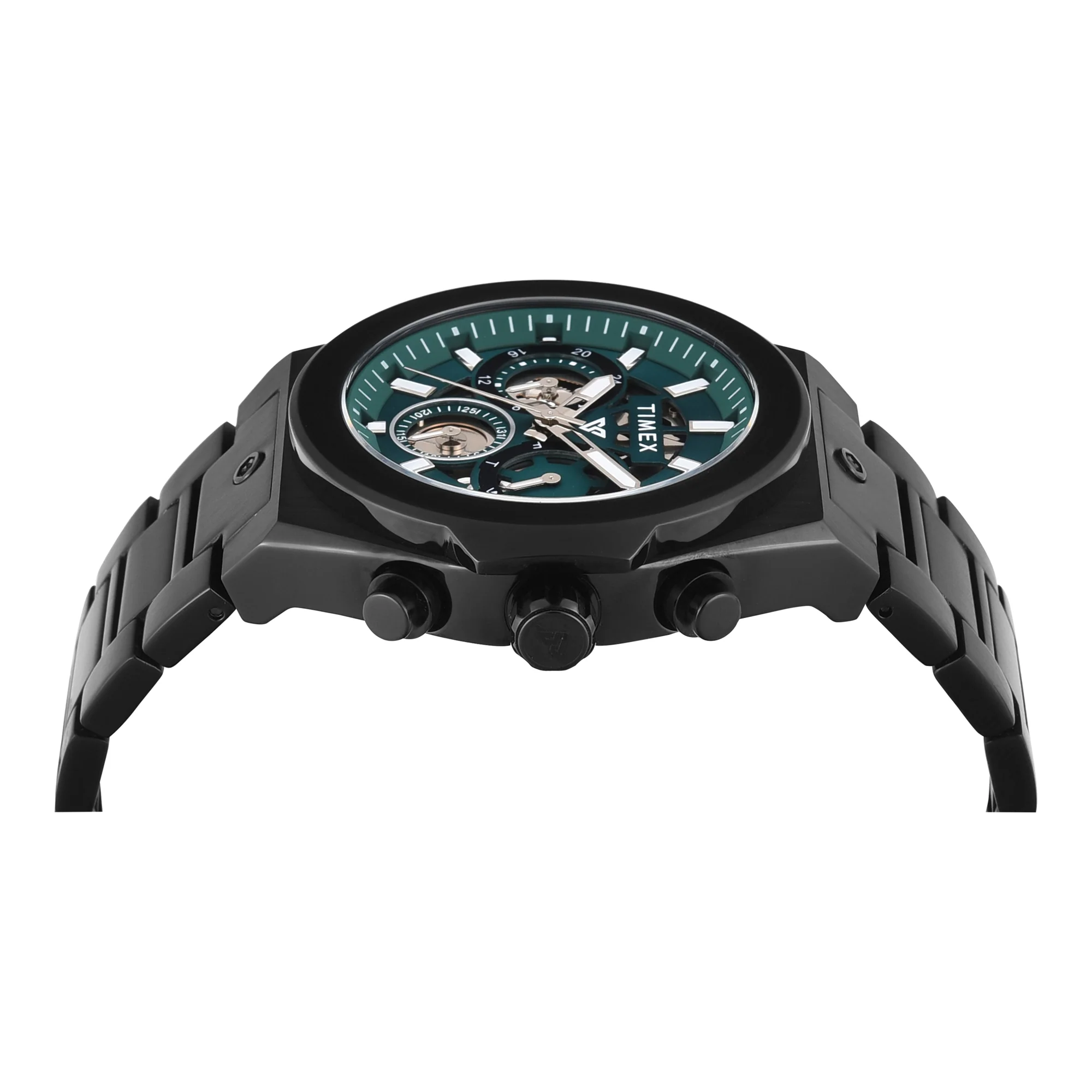 TIMEX Vector Men Green Round Dial Analog Watch - TWEG26102 - Image 4