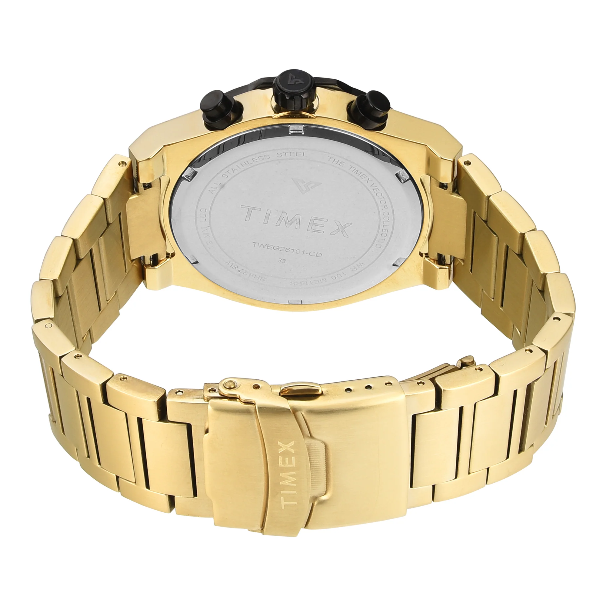 TIMEX Vector Men Silver Round Dial Analog Watch - TWEG26101 - Image 5