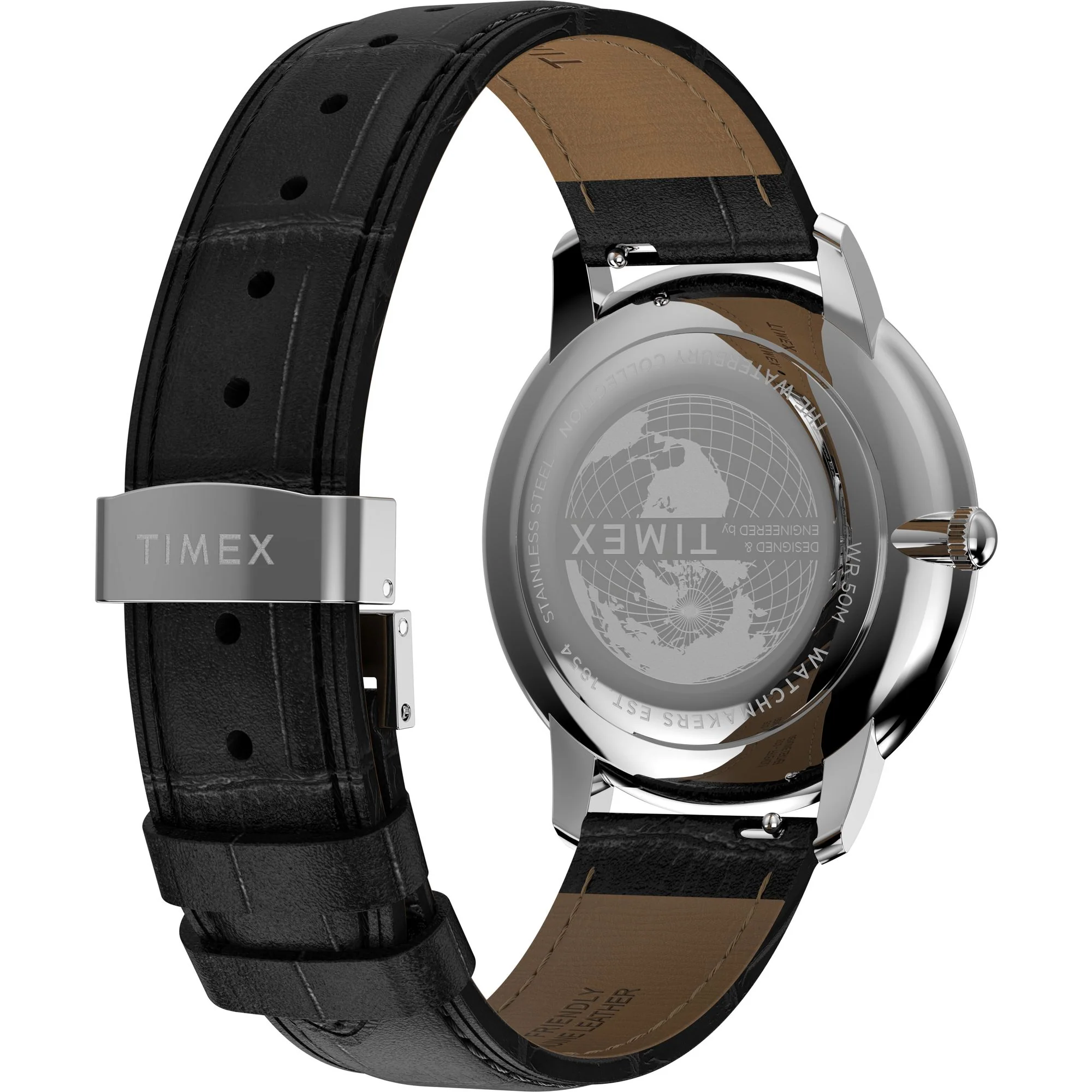 TIMEX Waterbury Black Round Dial Analog Men's Watch - TW2Y23200UJ - Image 5
