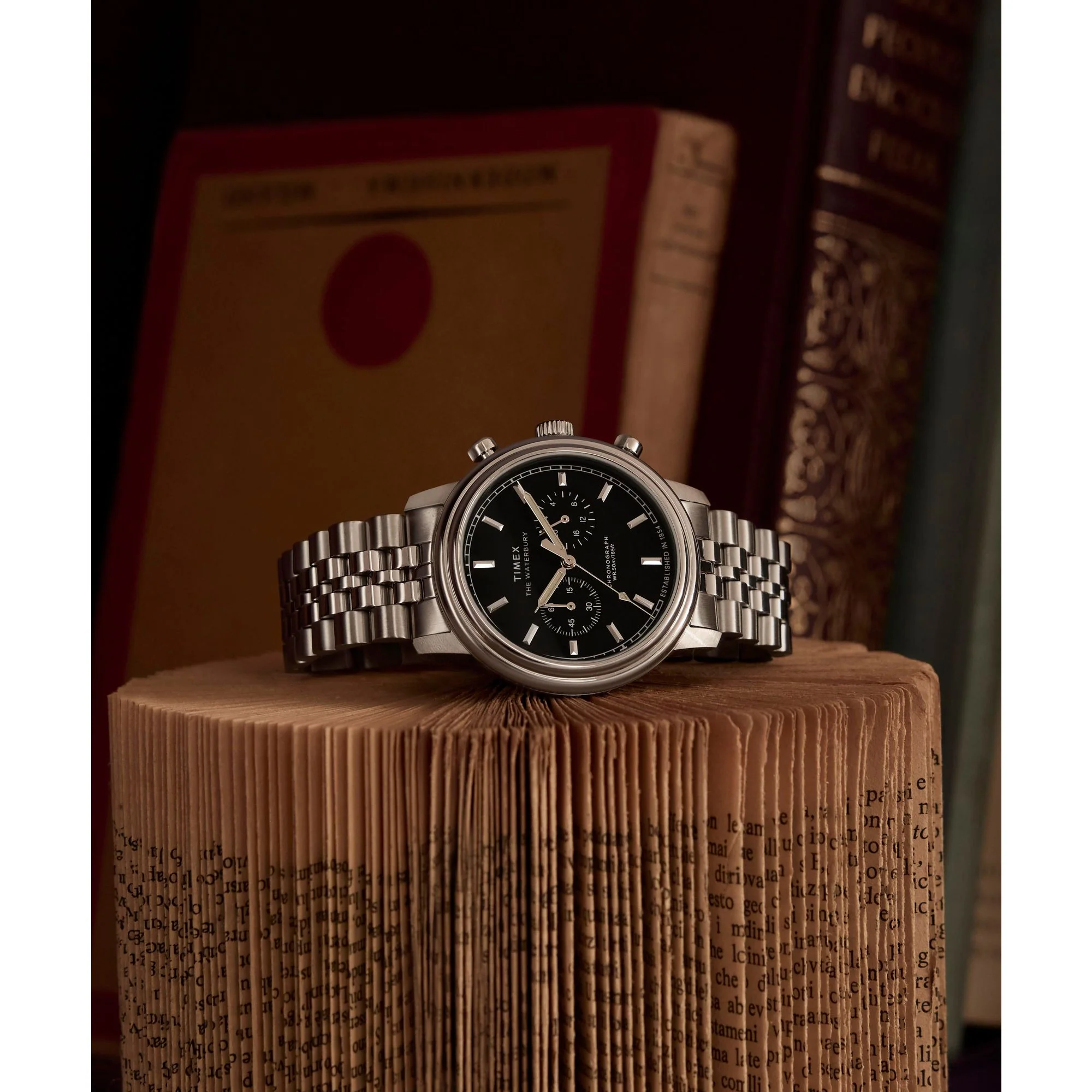 TIMEX Waterbury Black Round Dial Analog Men's Watch - TW2Y23400UJ - Image 6