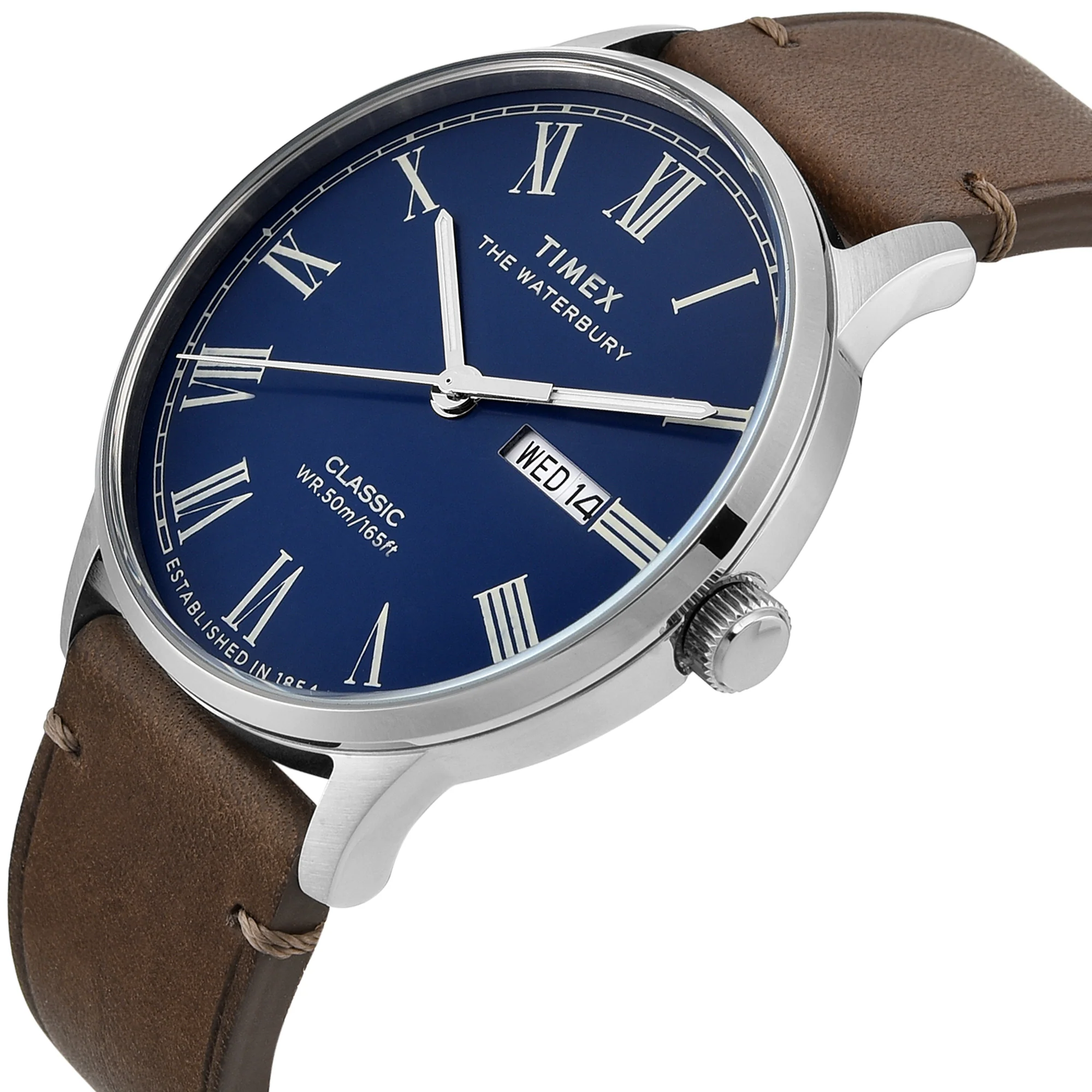 TIMEX WATERBURY Blue Round Dial Analog Men's Watch - TWEG26502 - Image 3