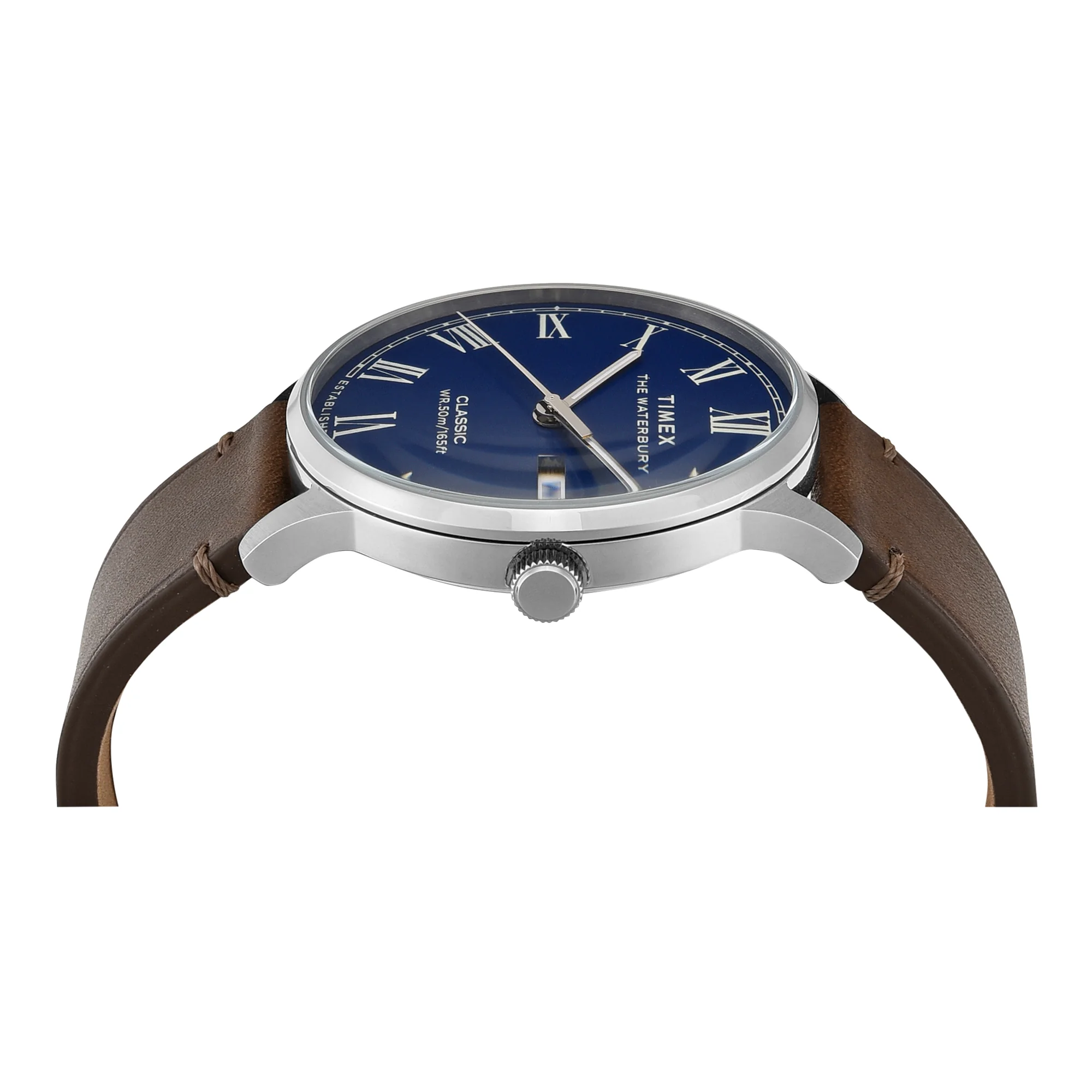 TIMEX WATERBURY Blue Round Dial Analog Men's Watch - TWEG26502 - Image 5