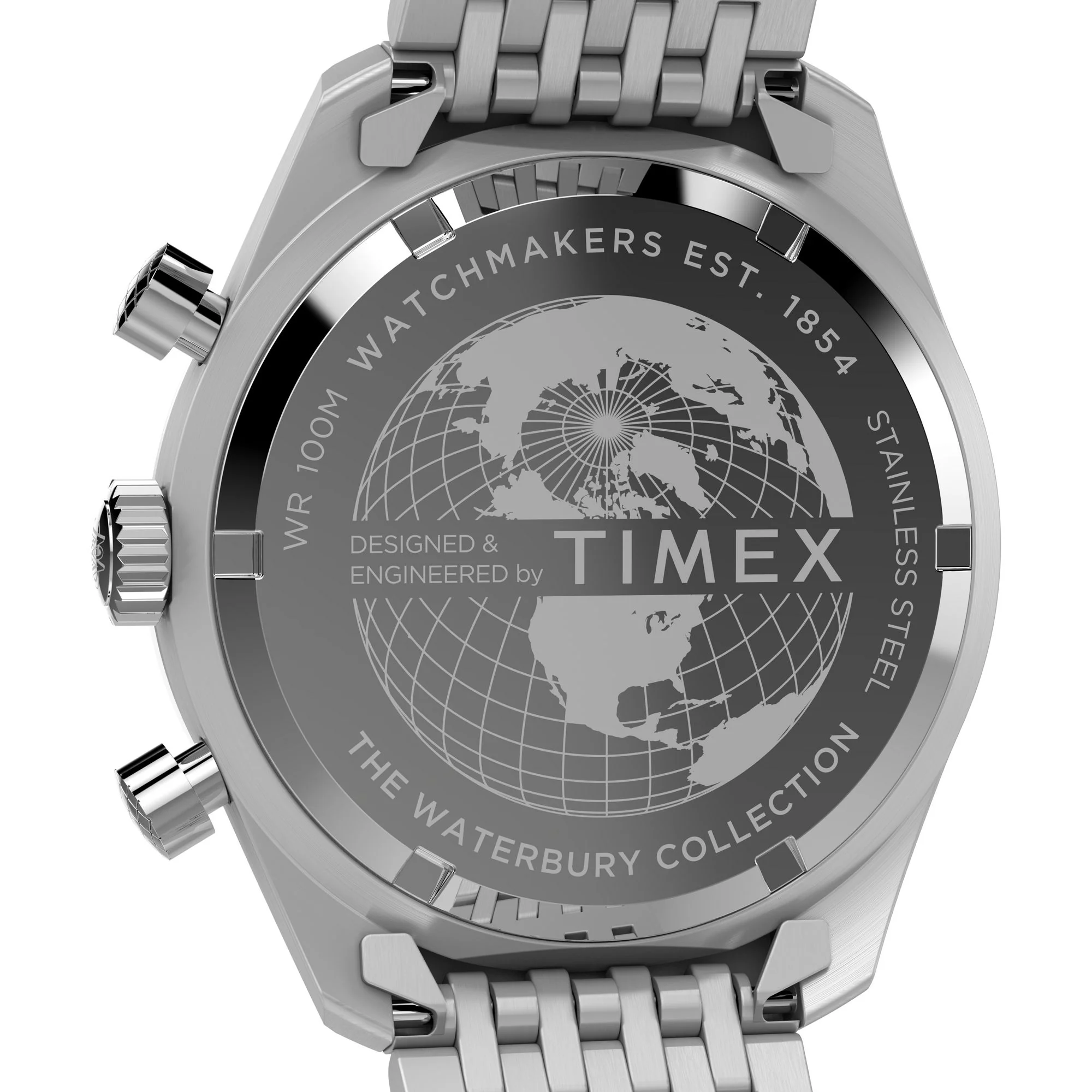 TIMEX Waterbury Blue Round Dial Analog Men's Watch - TW2Y18500UJ - Image 4