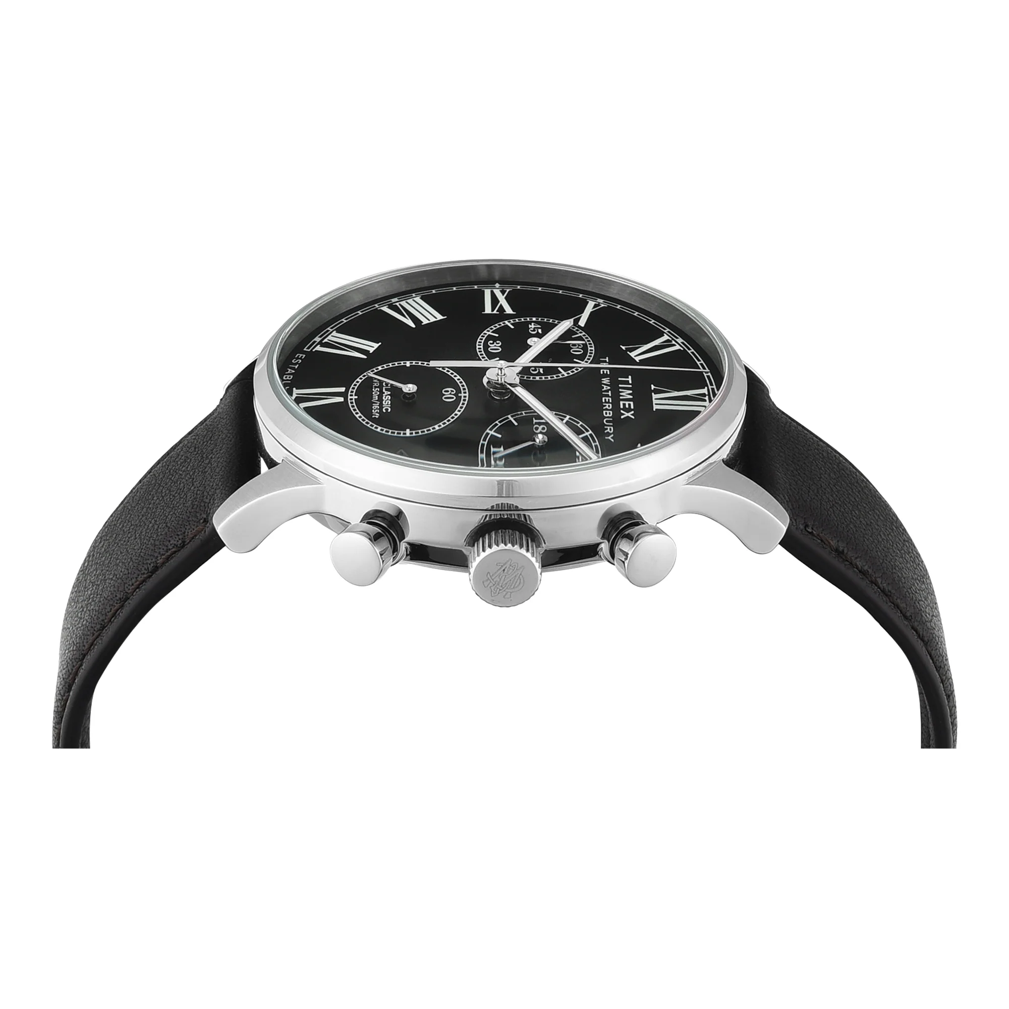 TIMEX Waterbury Classic White Round Dial Analog Men's Watch - TWEG26602 - Image 4