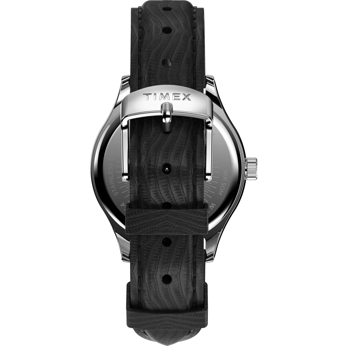 Waterbury Traditional 34mm Leather Strap Watch - Image 3