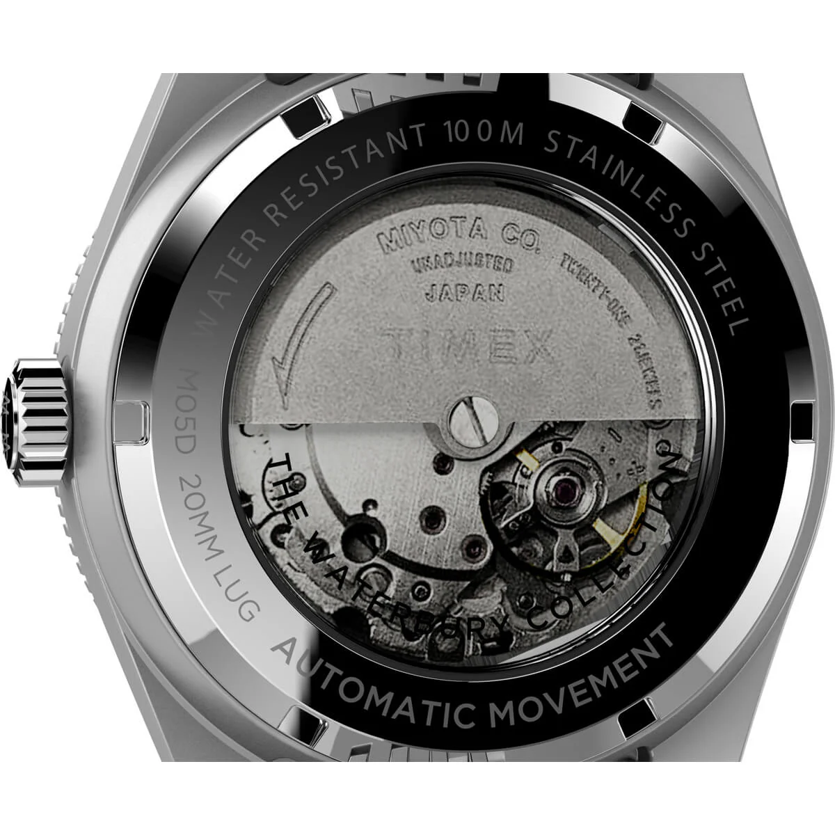 Timex Heritage Collection Men's Mechanical Automatic Wind Stainless Steel Dial Round Case Automatic Function Watch -TW2V24900 - Image 5