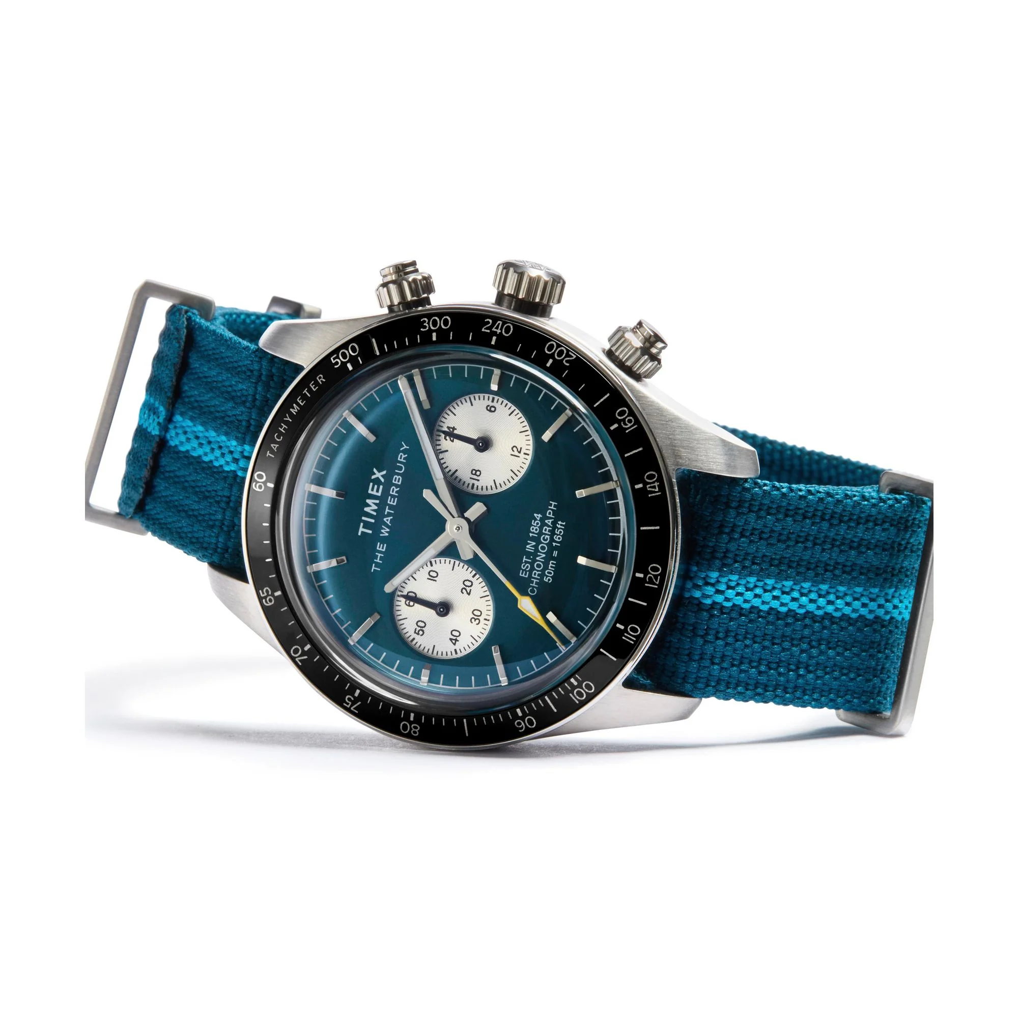 TIMEX Waterbury Heritage Blue Round Dial Analog Men's Watch - TW2Y39000UJ - Image 6