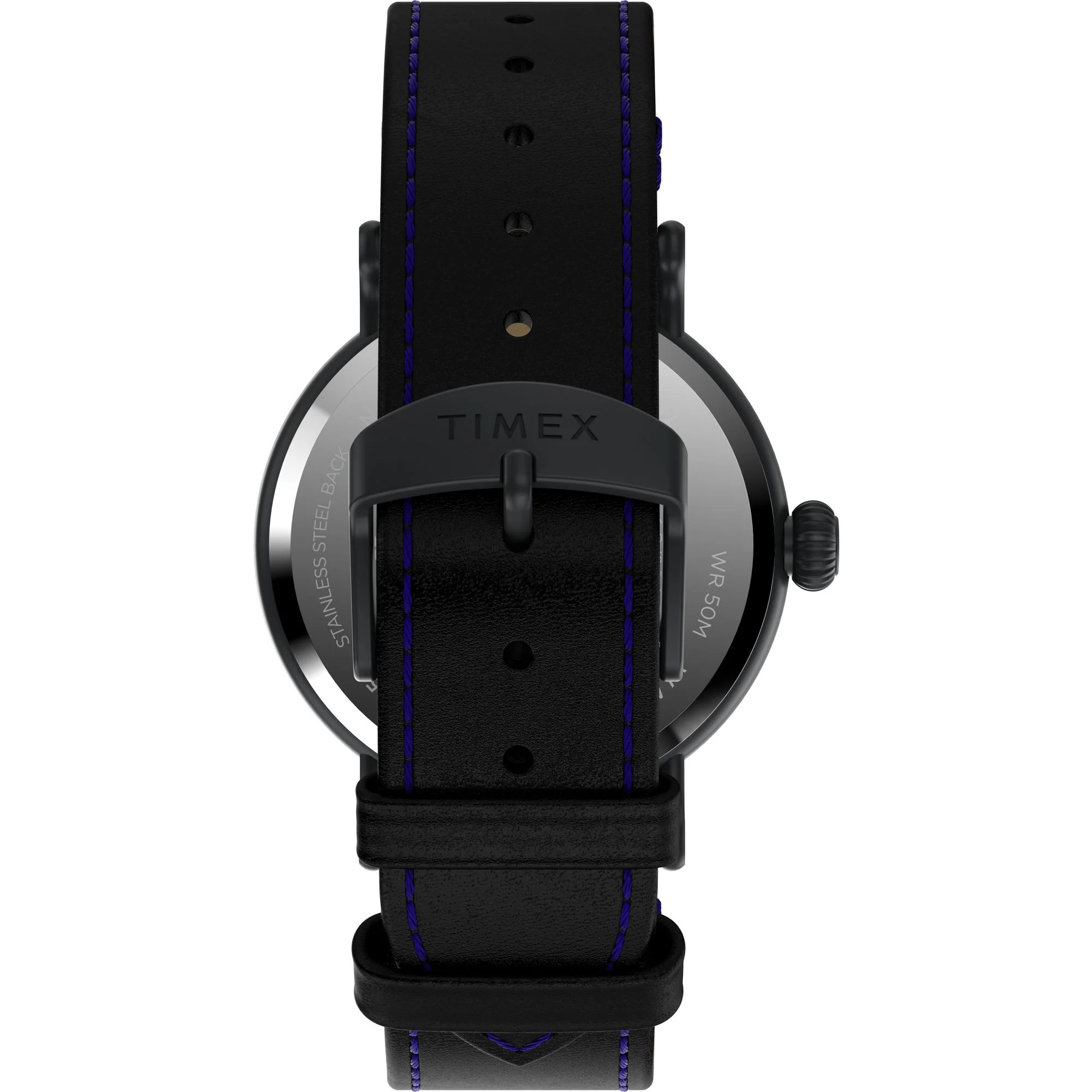 TIMEX Waterbury Men Black Round Dial Analog Watch - TW2V67600UJ - Image 4