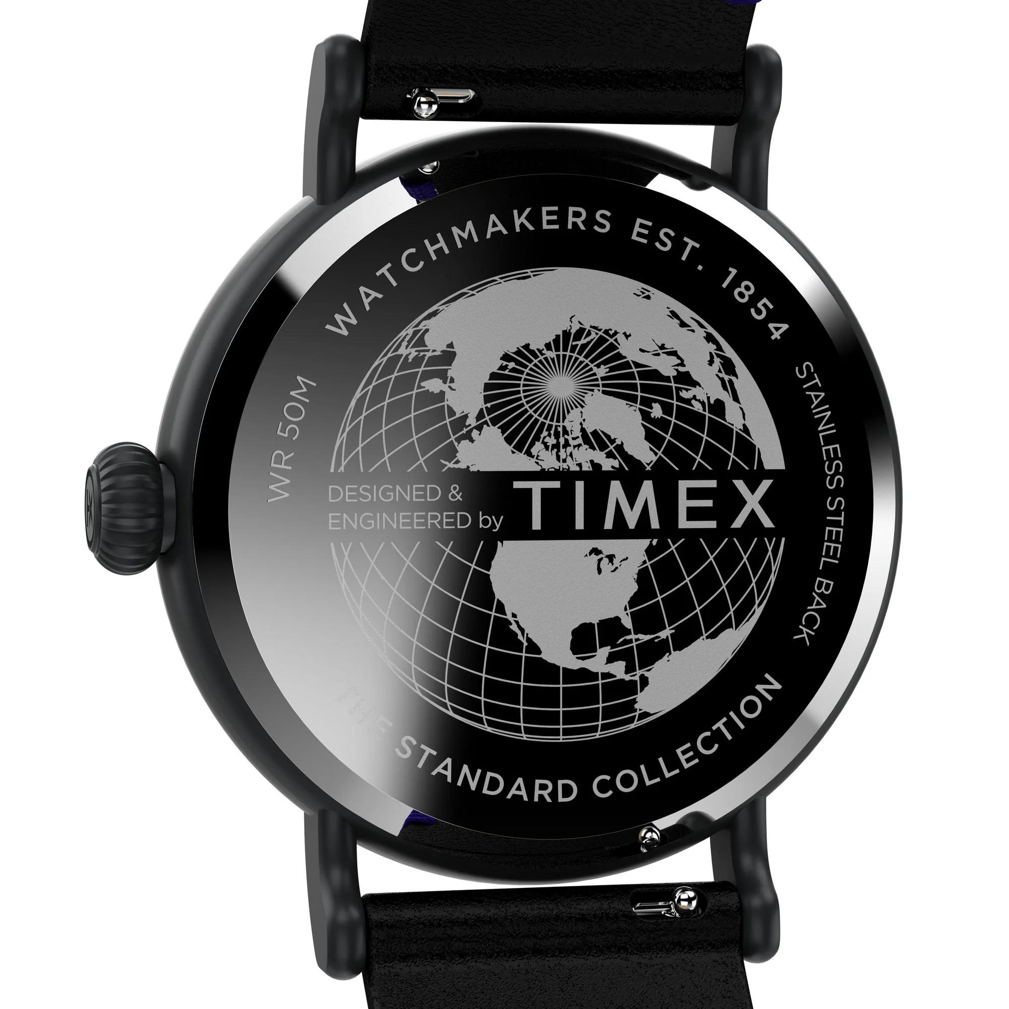 TIMEX Waterbury Men Black Round Dial Analog Watch - TW2V67600UJ - Image 5