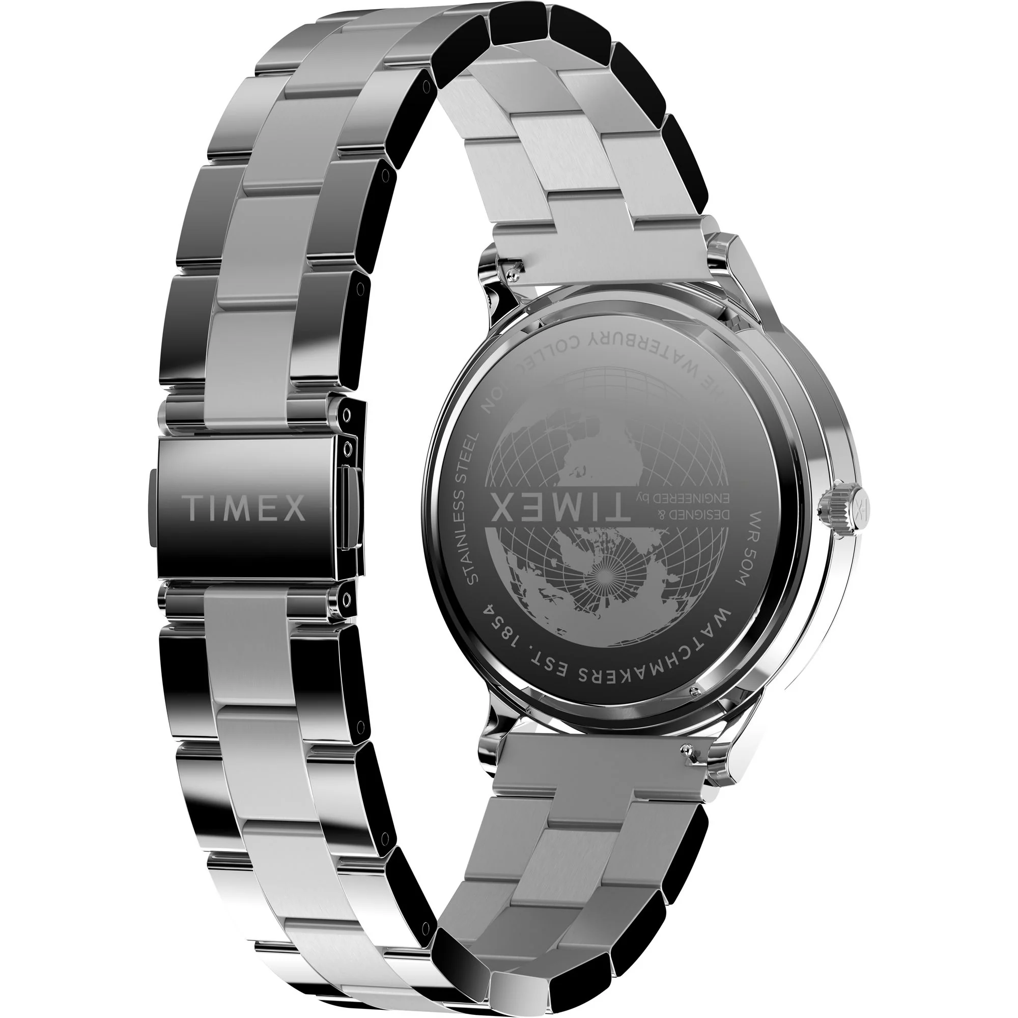 TIMEX Waterbury Men Blue Round Dial Analog Watch - TW2W75700UJ - Image 5