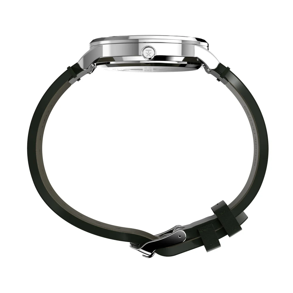 Waterbury Classic 40mm Leather Strap Watch - Image 5