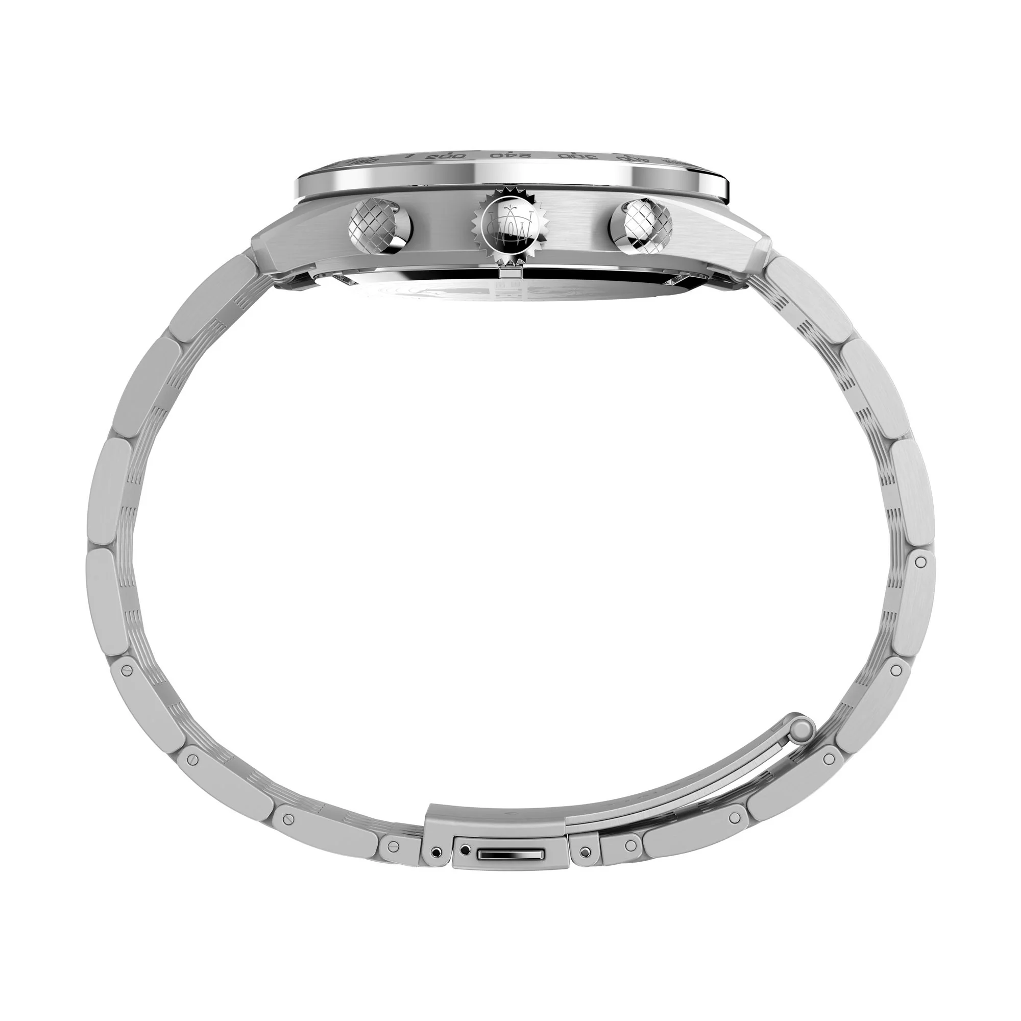 TIMEX Waterbury Men Silver Round Dial Analog Watch - TW2V42400UJ - Image 5