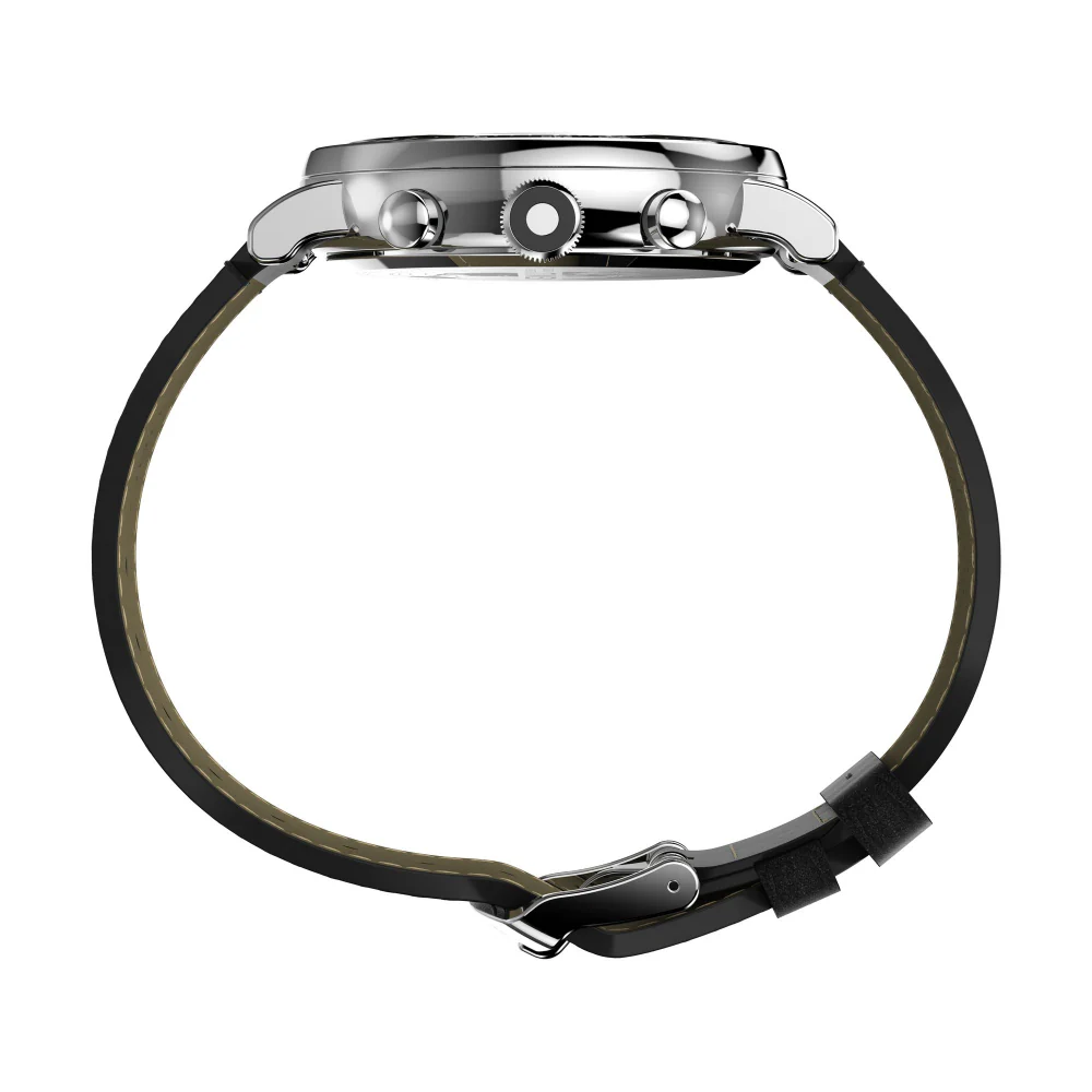 Waterbury Standard 43mm Leather Strap Watch - Image 5