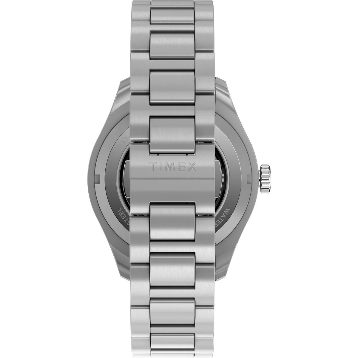 Timex Waterbury Round 42mm Black Dial Mechanical Automatic Men Watch - TW2Y60600UJ - Image 3