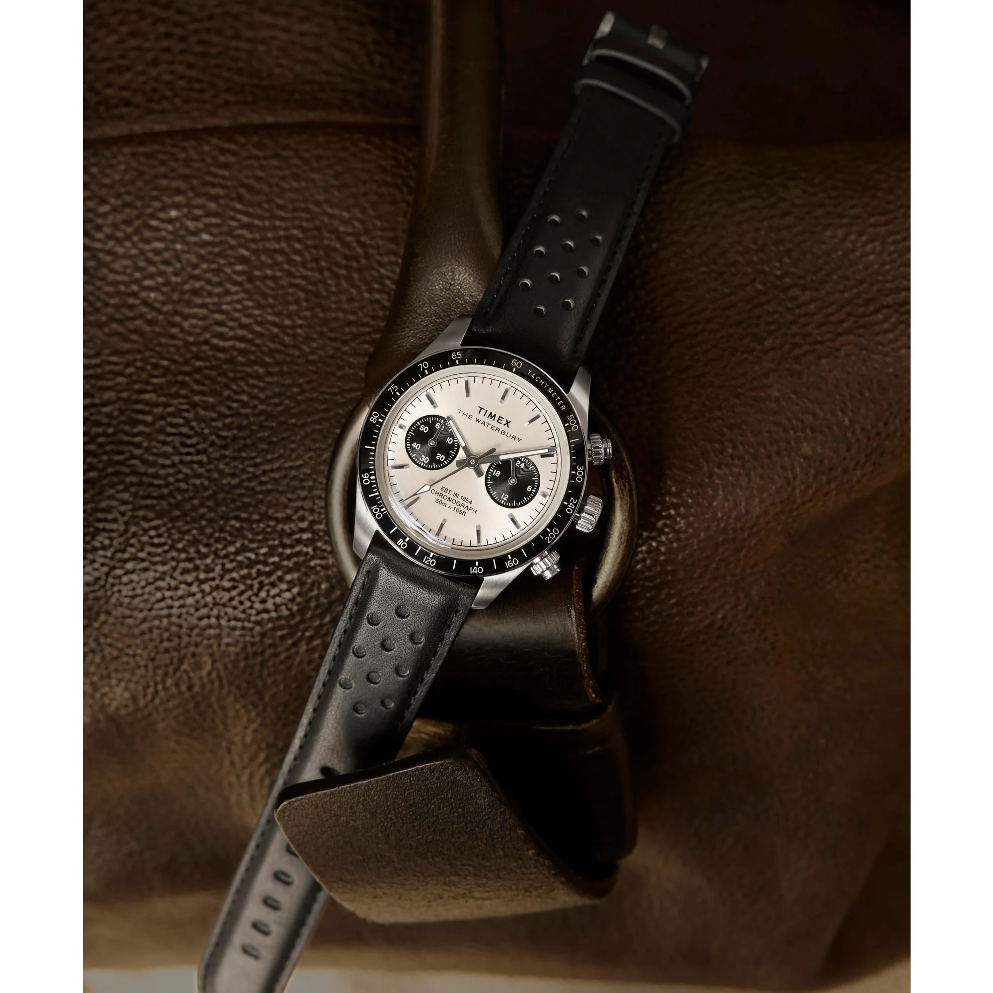 TIMEX Waterbury Silver-Tone Round Dial Analog Men's Watch - TW2Y19300UJ - Image 7