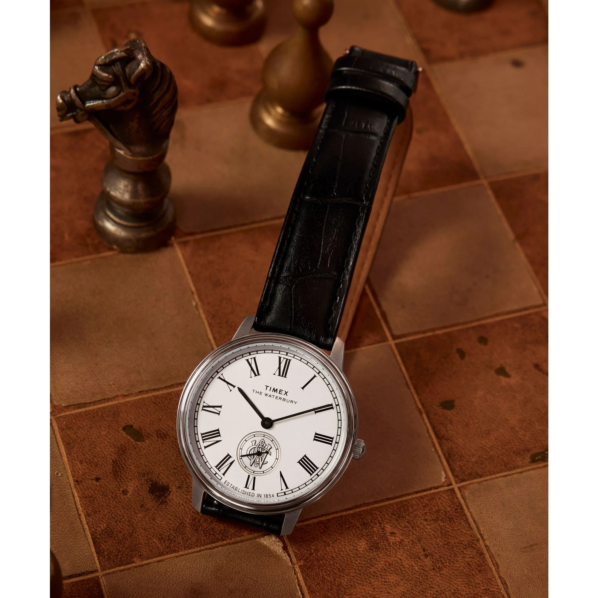 TIMEX Waterbury Silver-Tone Round Dial Analog Men's Watch - TW2Y23100UJ - Image 6