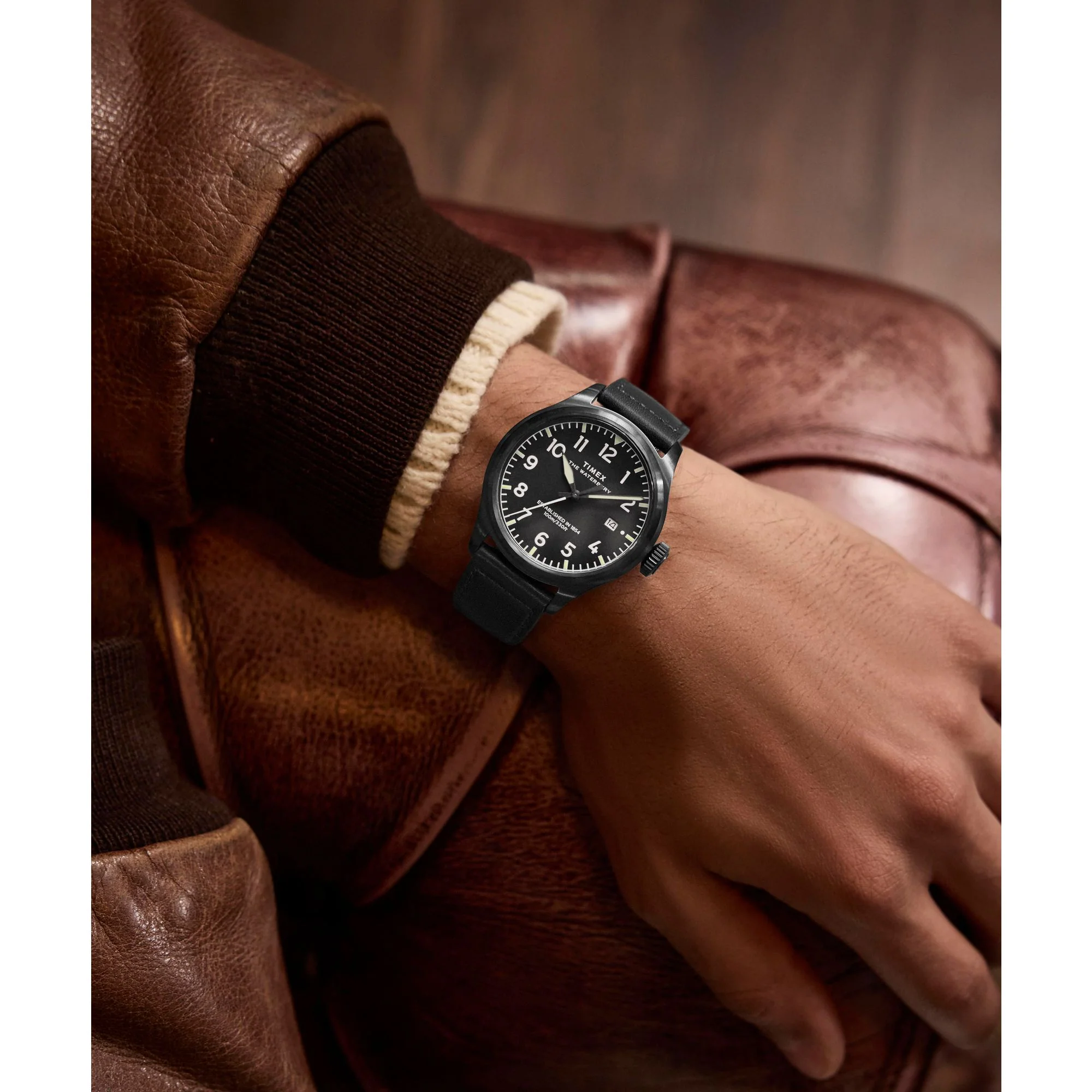 TIMEX Waterbury Traditional Black Round Dial Analog Men's Watch - TW2Y18900UJ - Image 7