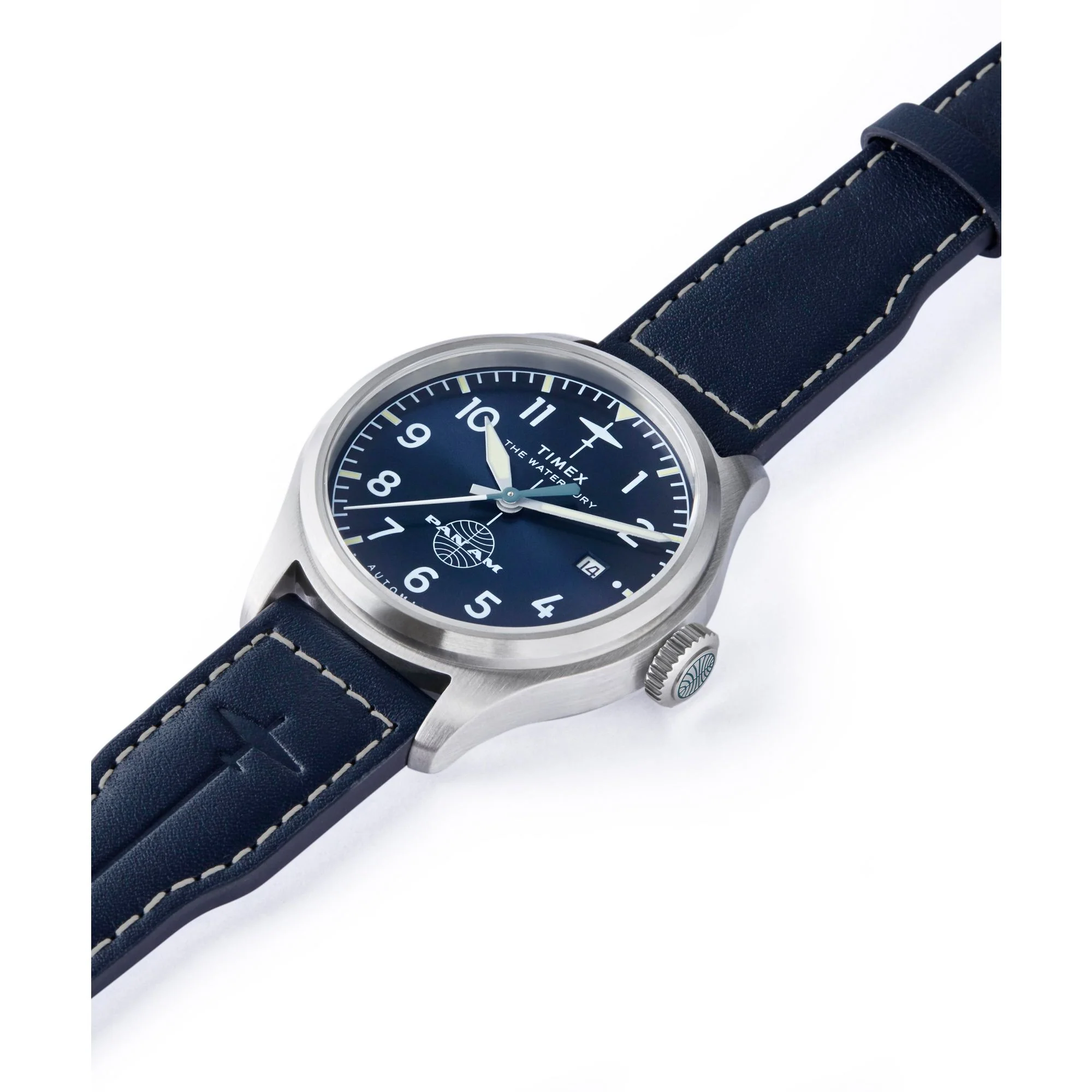 TIMEX Waterbury Traditional Blue Round Dial Mechanical Automatic Men's Watch - TW2Y38800X6 - Image 6