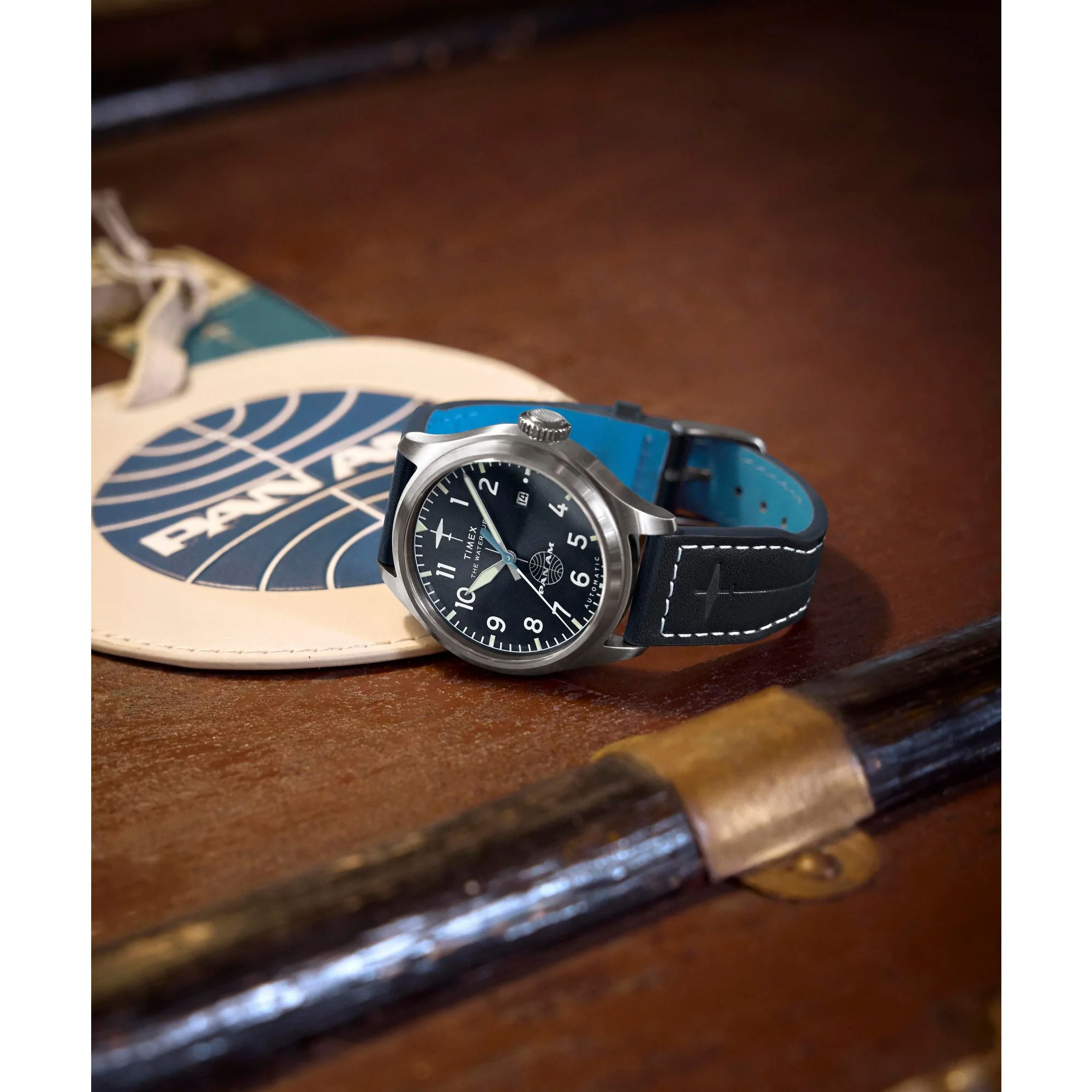 TIMEX Waterbury Traditional Blue Round Dial Mechanical Automatic Men's Watch - TW2Y38800X6 - Image 7