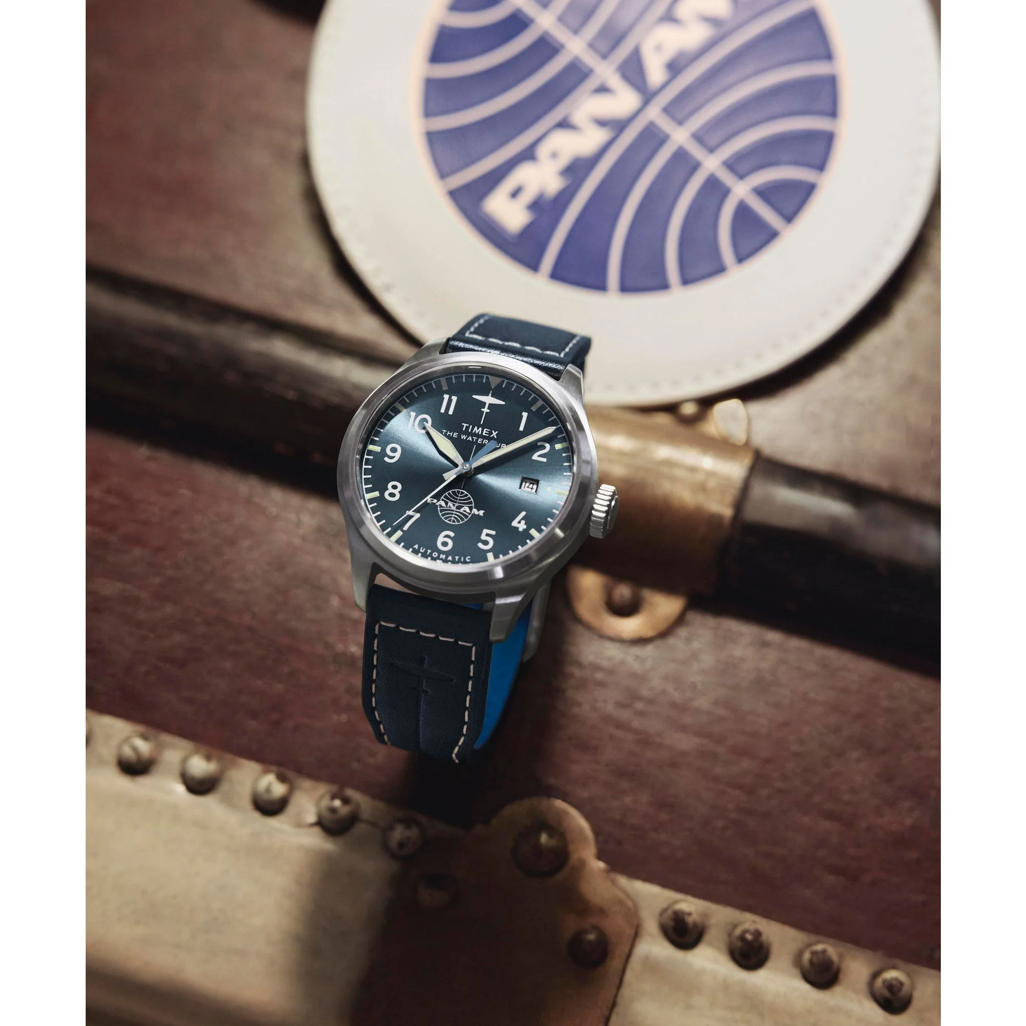 TIMEX Waterbury Traditional Blue Round Dial Mechanical Automatic Men's Watch - TW2Y38800X6 - Image 8