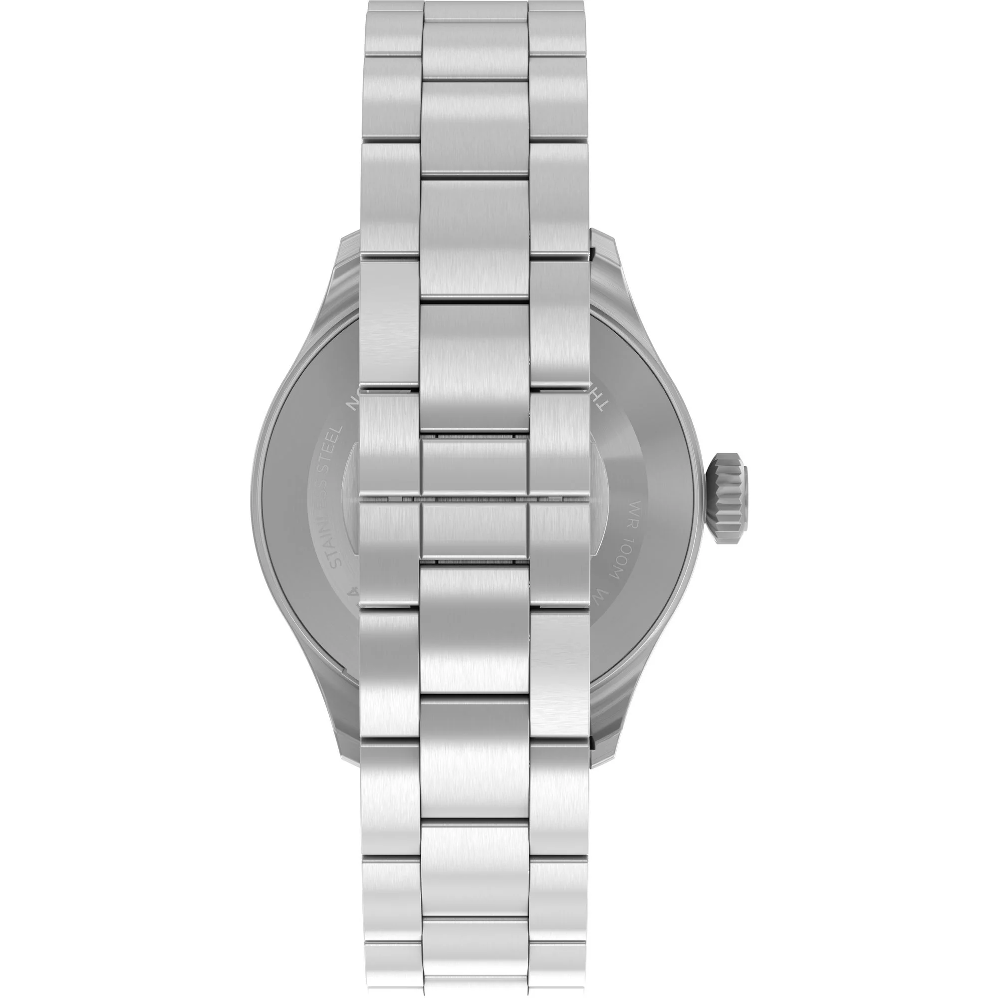 TIMEX Waterbury Traditional Silver Round Dial Analog Men's Watch - TW2Y18800UJ - Image 3