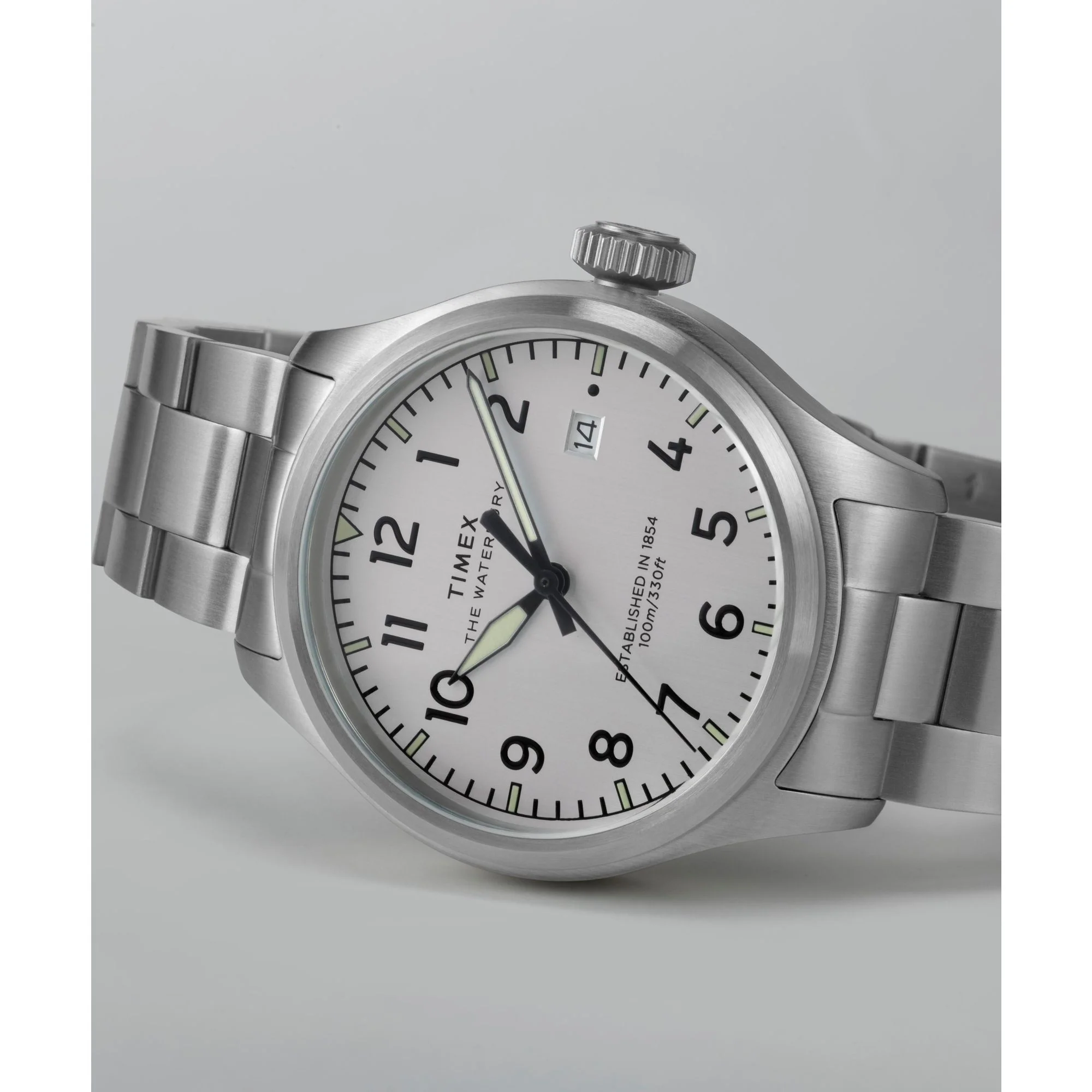 TIMEX Waterbury Traditional Silver Round Dial Analog Men's Watch - TW2Y18800UJ - Image 6