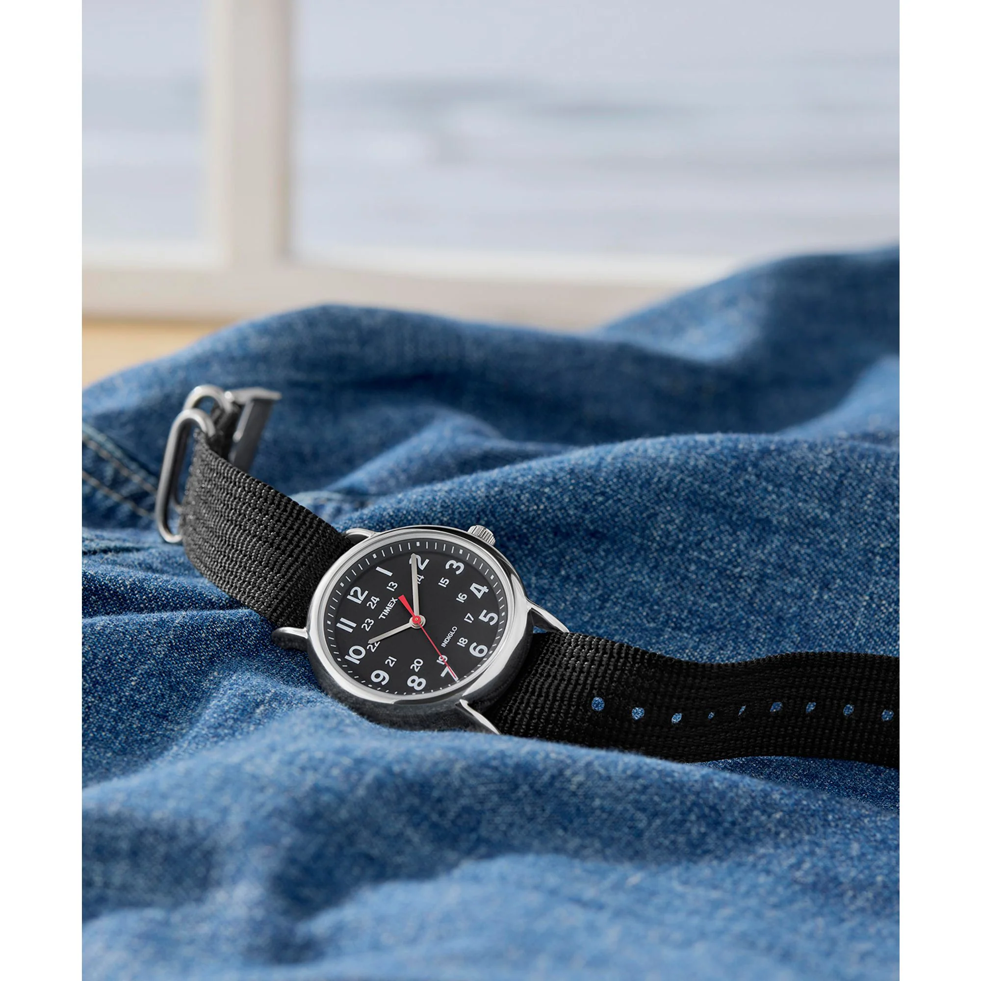 TIMEX Weekender Classic Black Round Dial Analog Unisex's Watch - T2N647UJ - Image 5