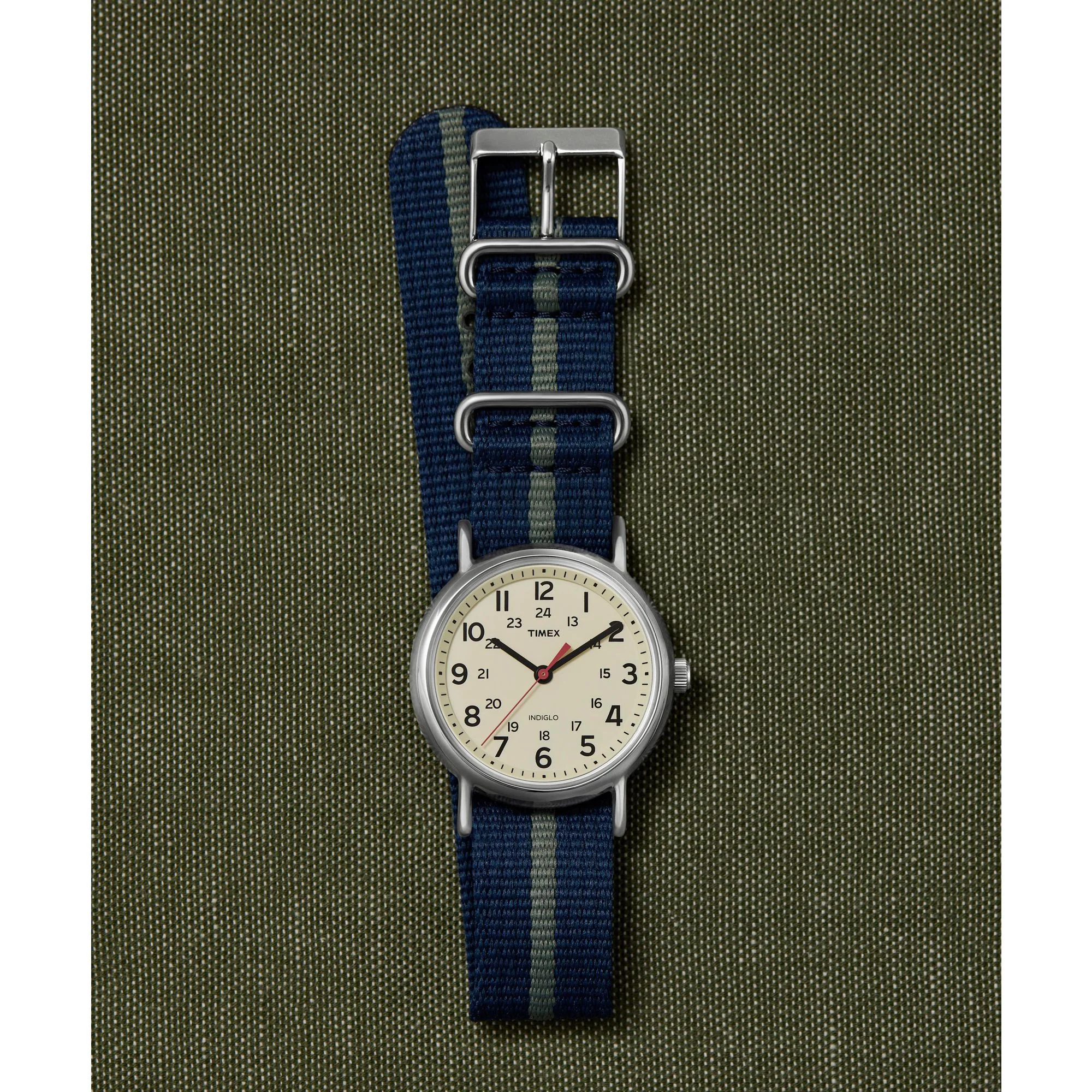 TIMEX Weekender Classic White Round Dial Analog Unisex's Watch - T2N654UJ - Image 6