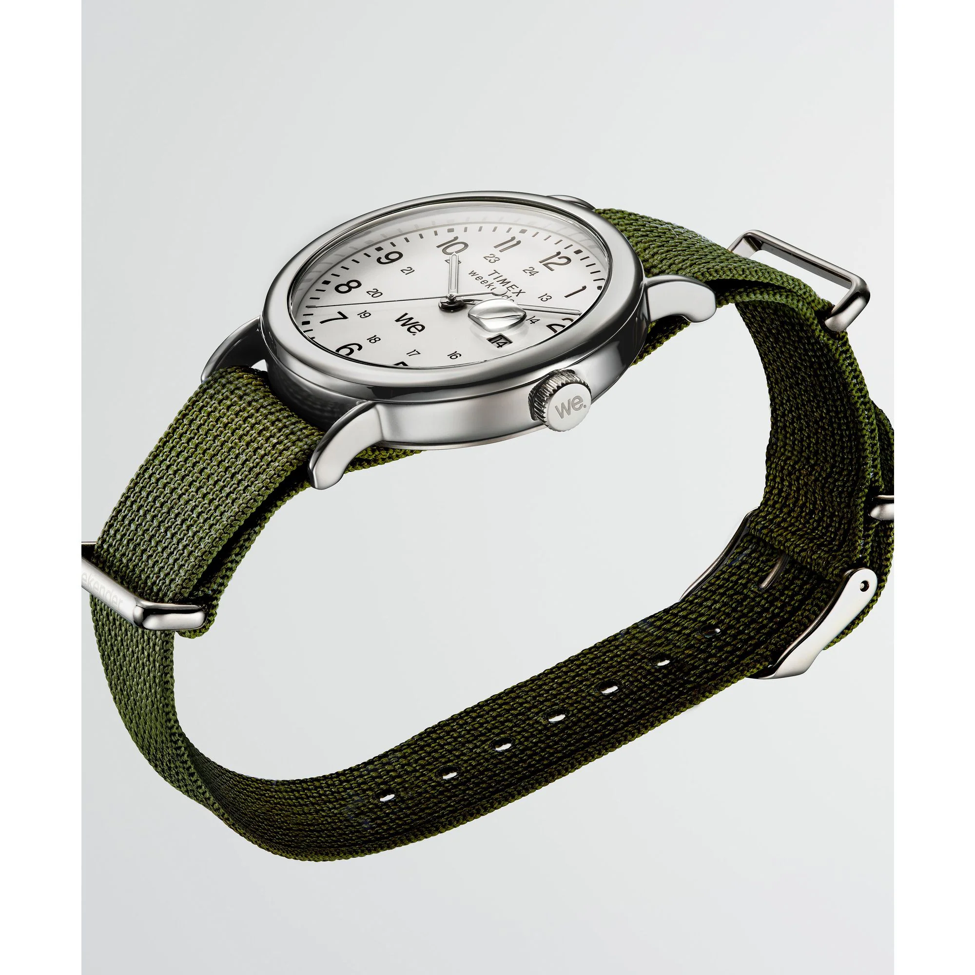 TIMEX Weekender Main Line Men White Round Dial Analog Watch - TW2W86000UJ - Image 2