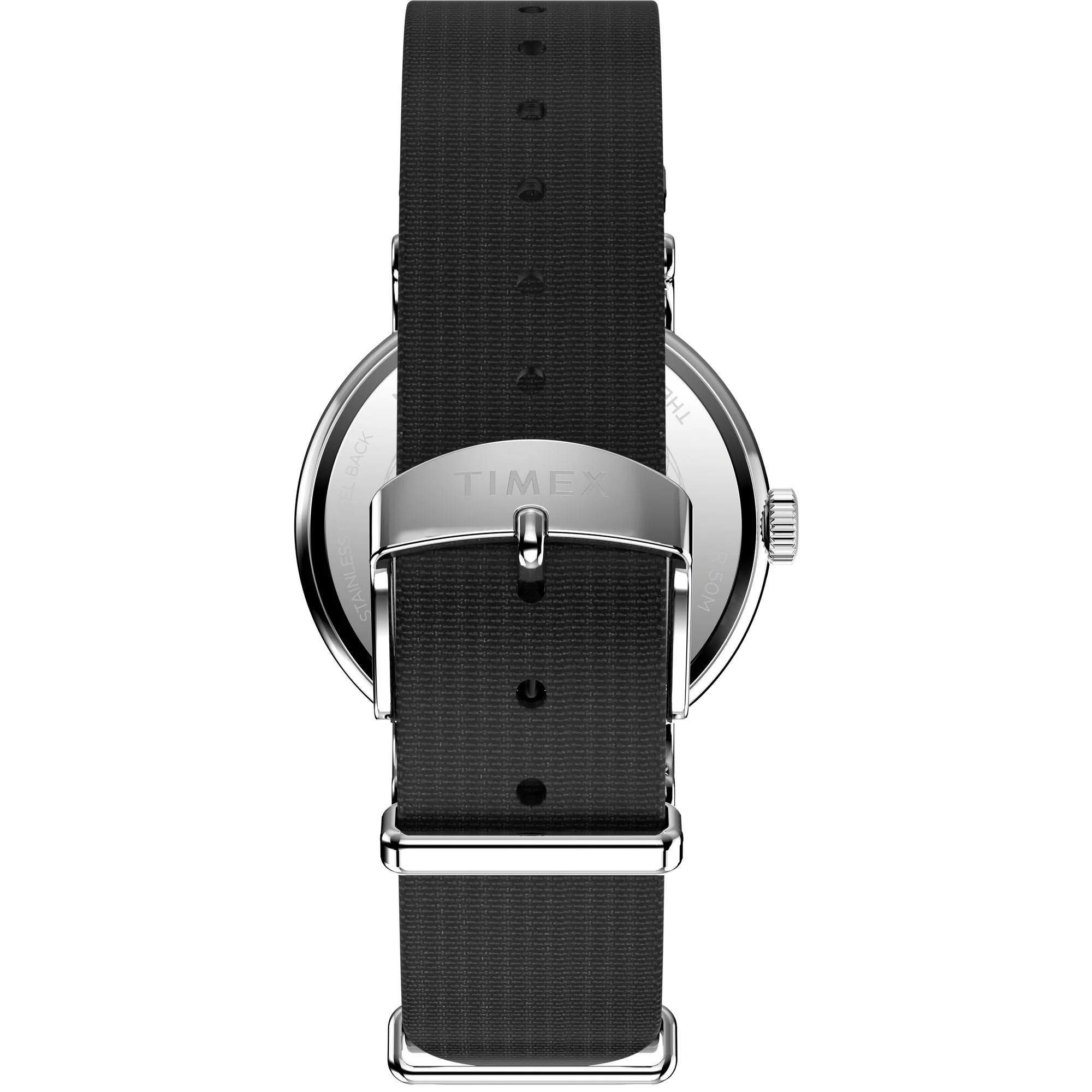 Timex Weekender Round 37mm Black Dial Analog Watch for Unisex - TW2W85700UJ - Image 4