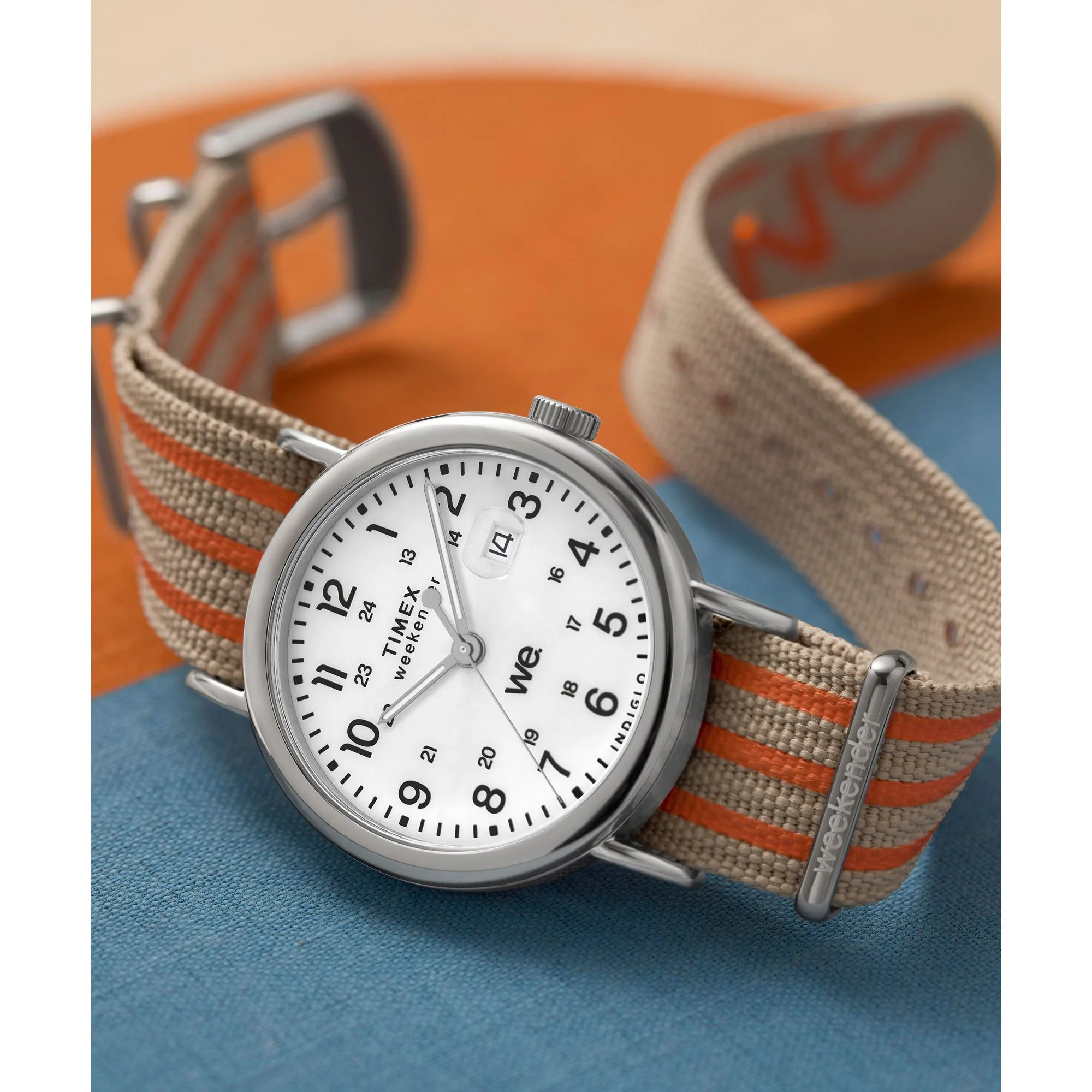 TIMEX Weekender Main Line White Round Dial Analog Men's Watch - TW2Y08900UJ - Image 5