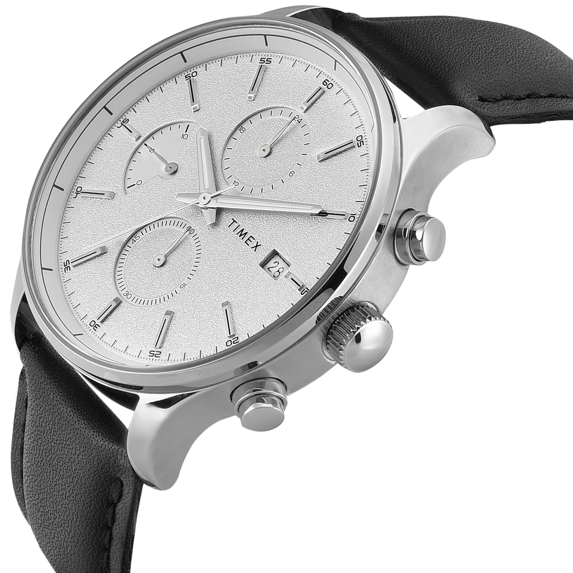 TIMEX White Round Dial Analog Men's Watch - TWEG29305 - Image 2