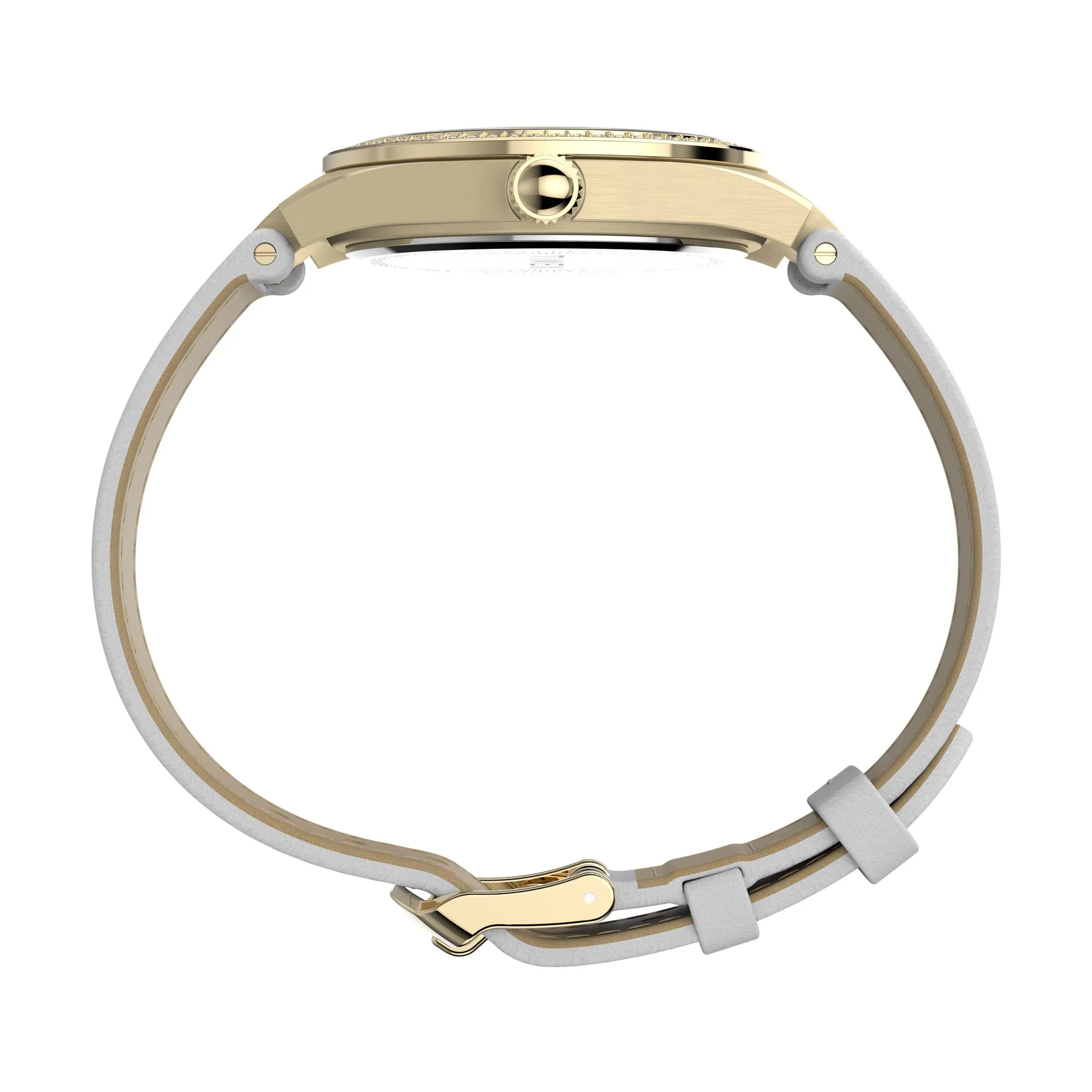 TIMEX White Round Dial Analog Women's Watch - TW2V80500UJ - Image 2