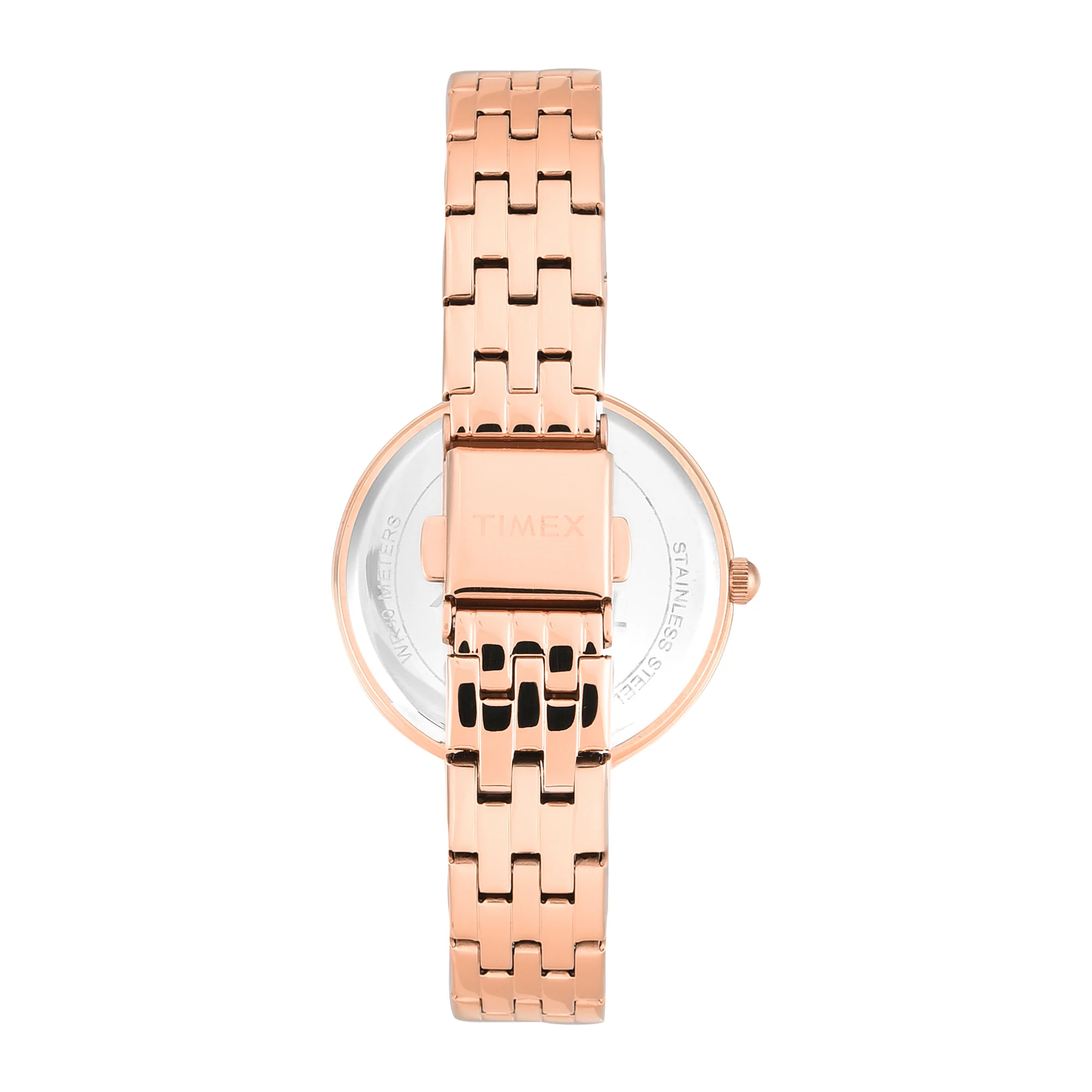 TIMEX White Round Dial Analog Women's Watch - TWEL22602 - Image 6
