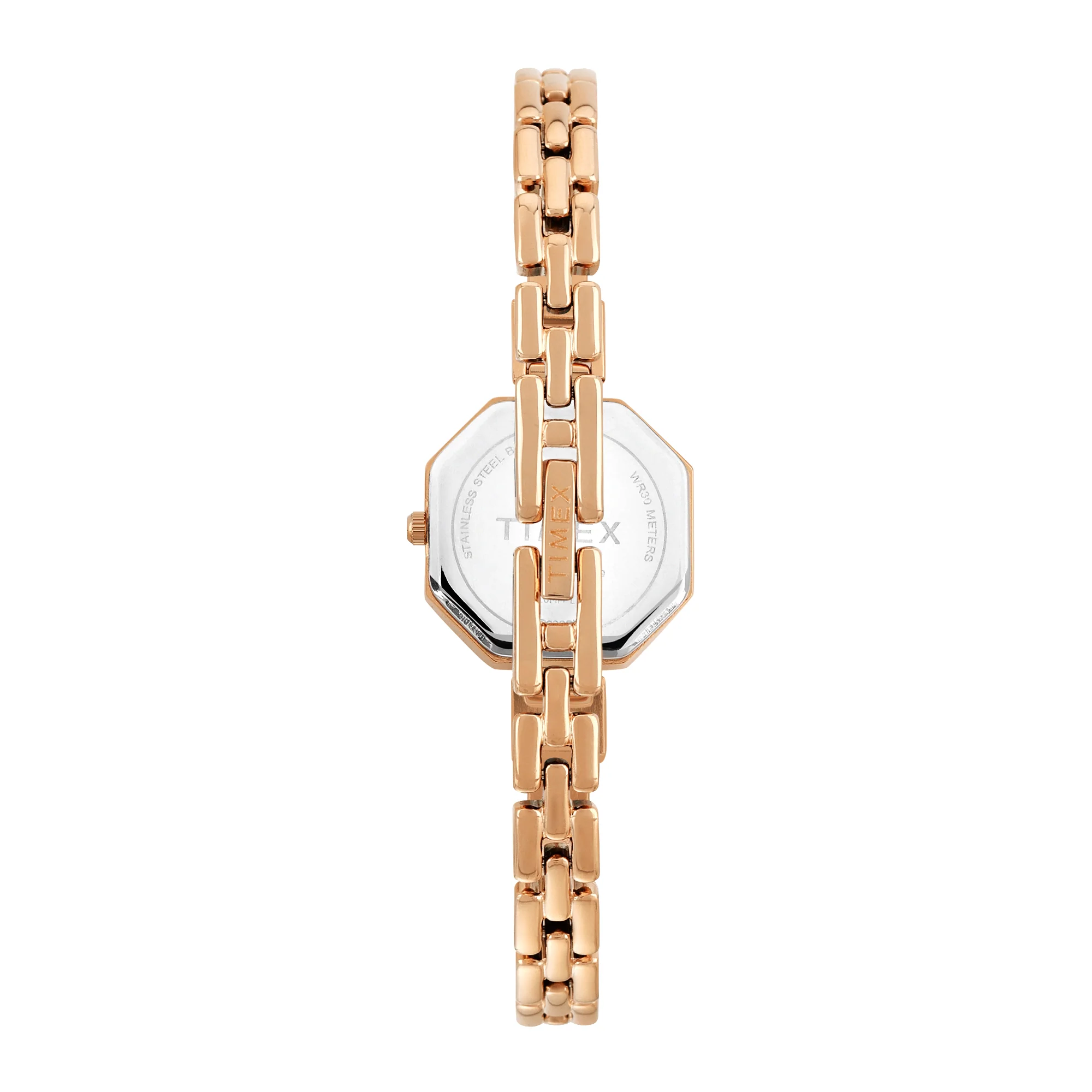 TIMEX Women Black Octagonal Dial Analog Watch - TWEL195SMU04 - Image 5