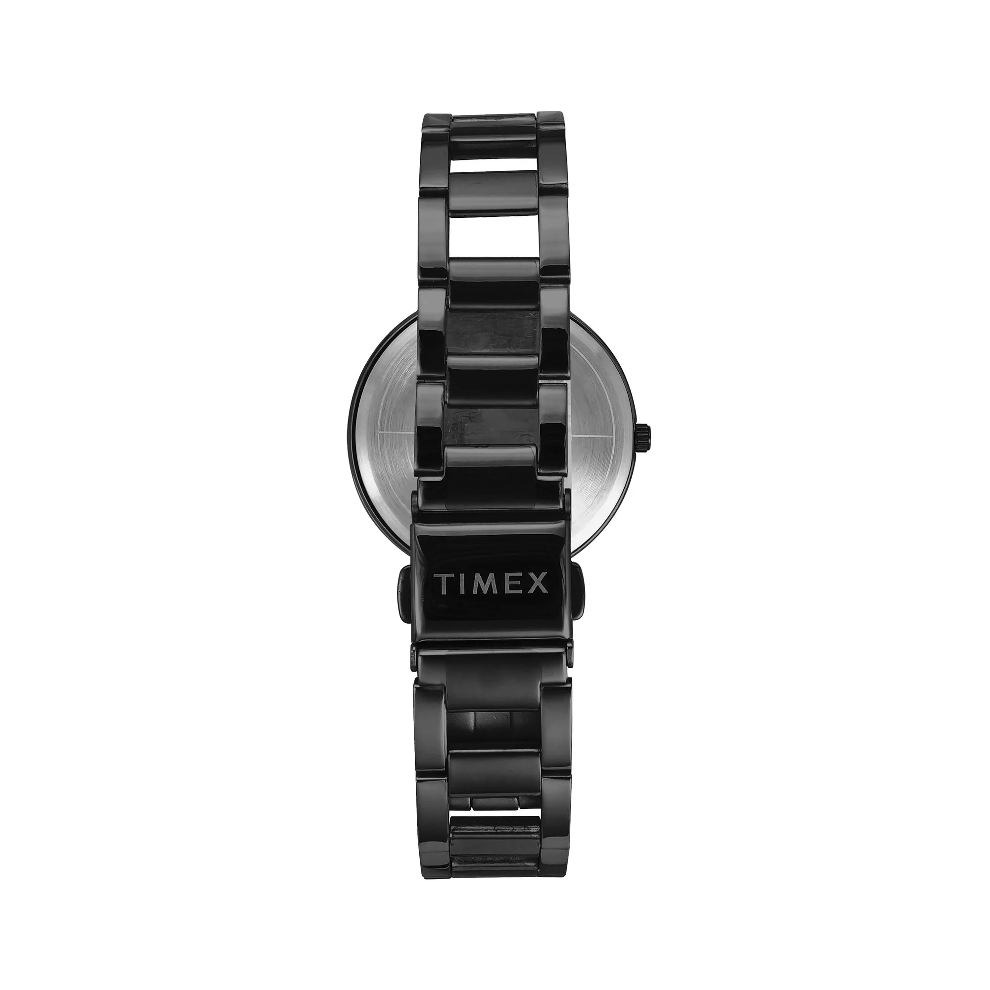 TIMEX Women Black Round Dial Analog Watch - TWEL107SMU14 - Image 3