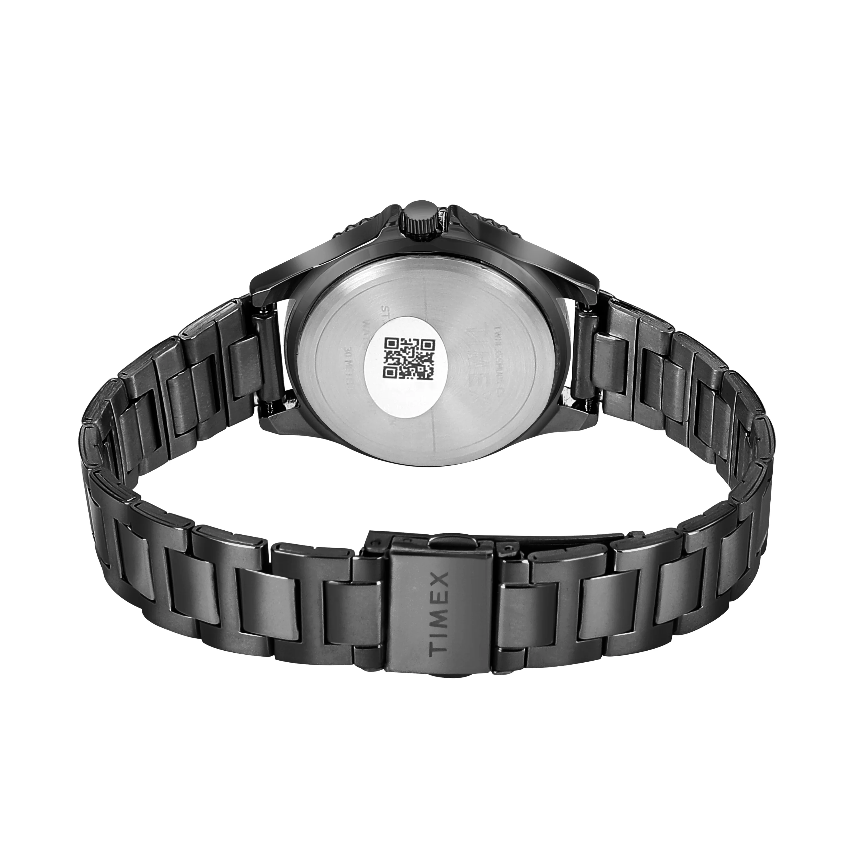 TIMEX Women Black Round Dial Analog Watch - TWHL35SMU08 - Image 4