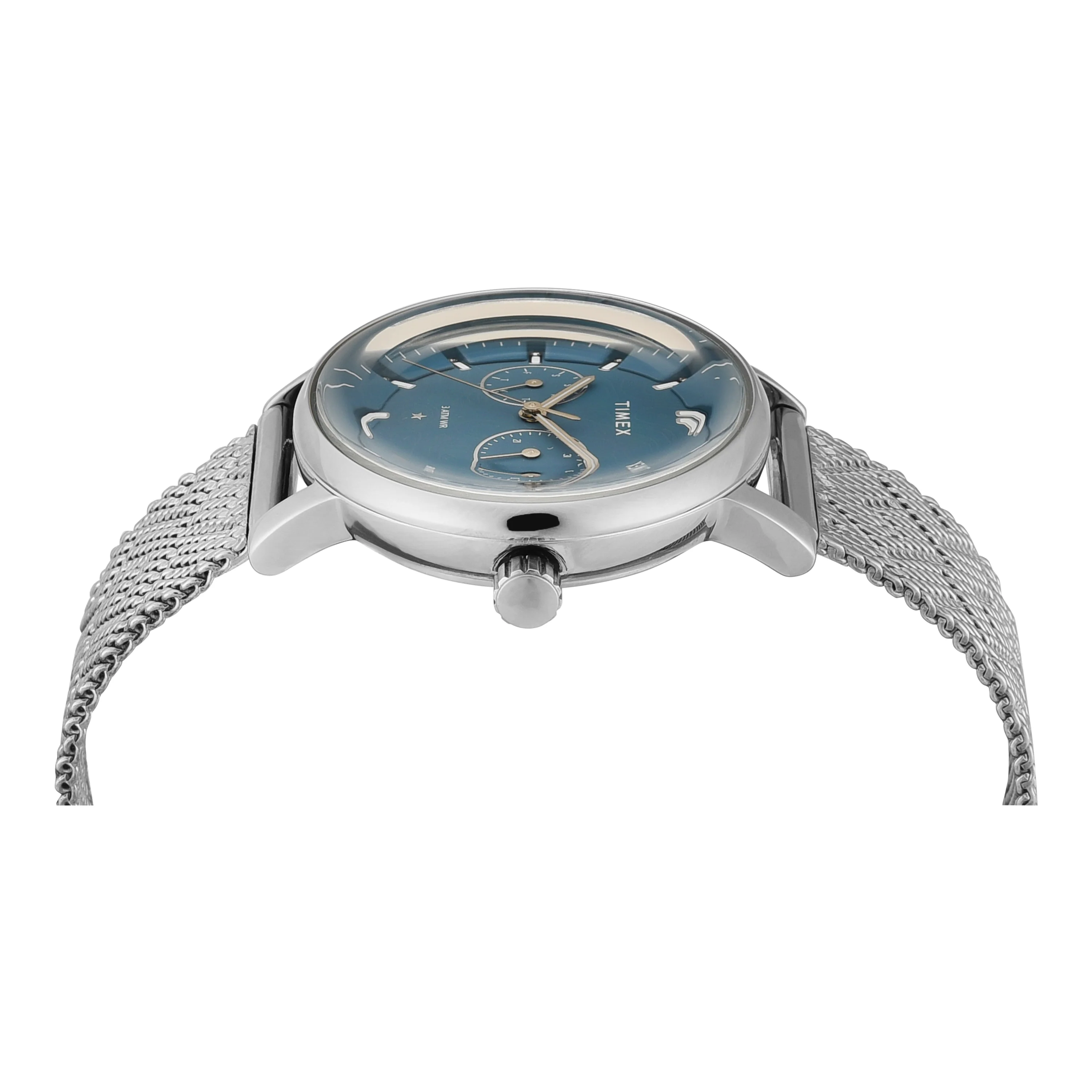 TIMEX Women Blue Round Dial Analog Watch - TWEL20301 - Image 4