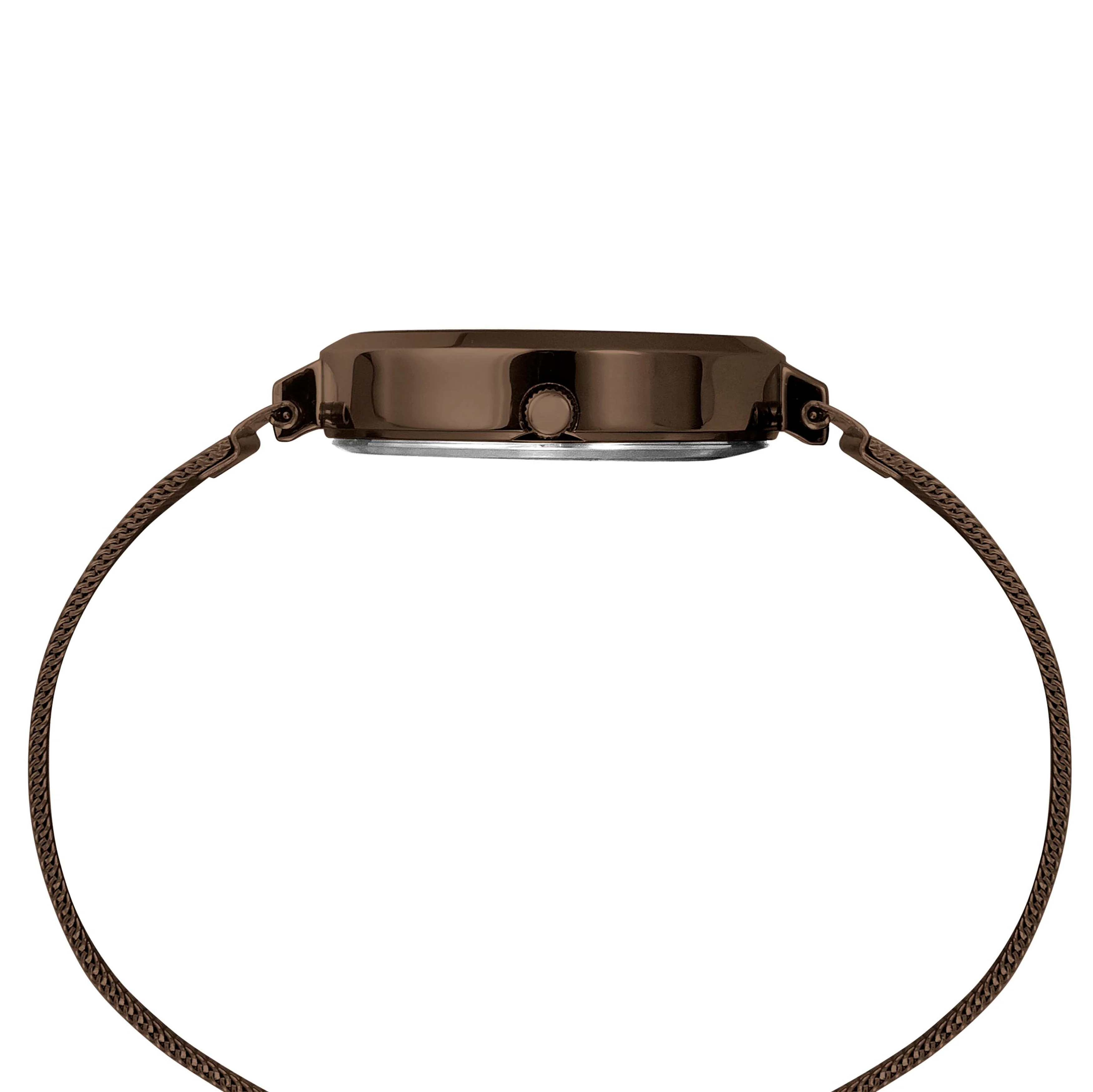 Timex Women Brown Round Dial Analog Watch - TWEL14507 - Image 3