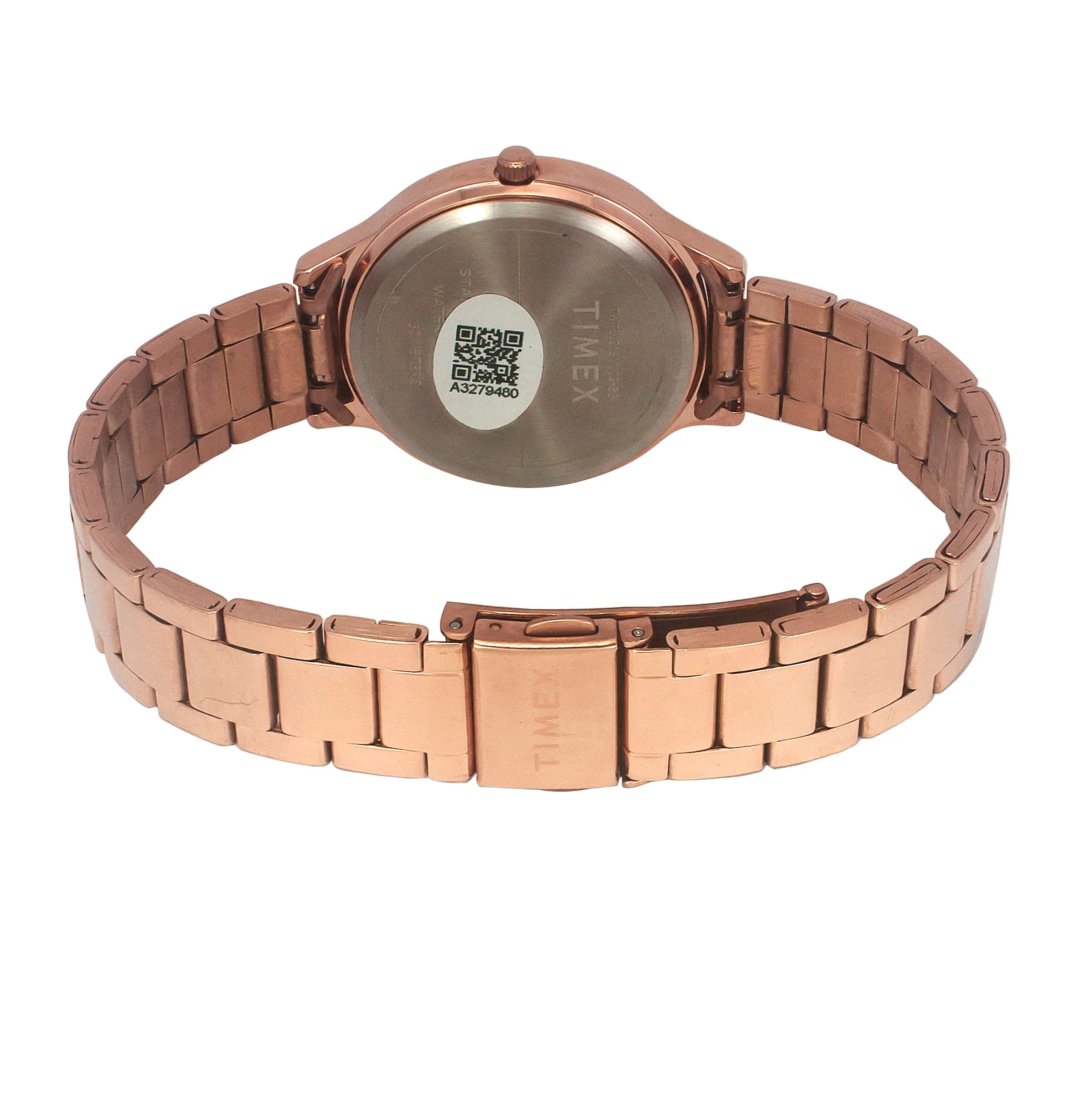 Timex Women Burgundy Round Analog Watch- TWTL121SMU02 - Image 3