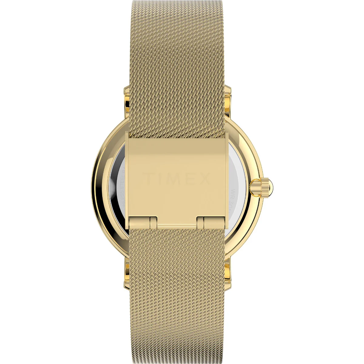 Timex Trend Women Gold-Tone Round Brass Dial Analog Watch - TW2V52200UJ - Image 5