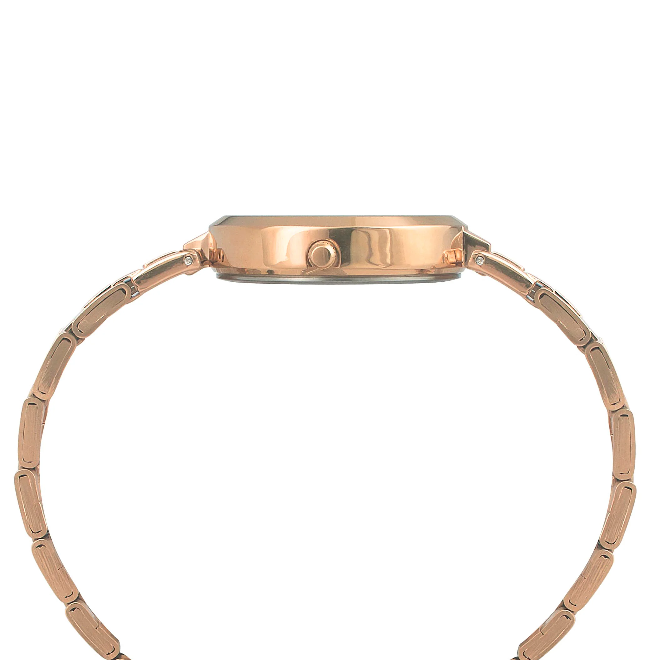 Timex Women Grey Round Analog Watch- TWEL107SMU12 - Image 4