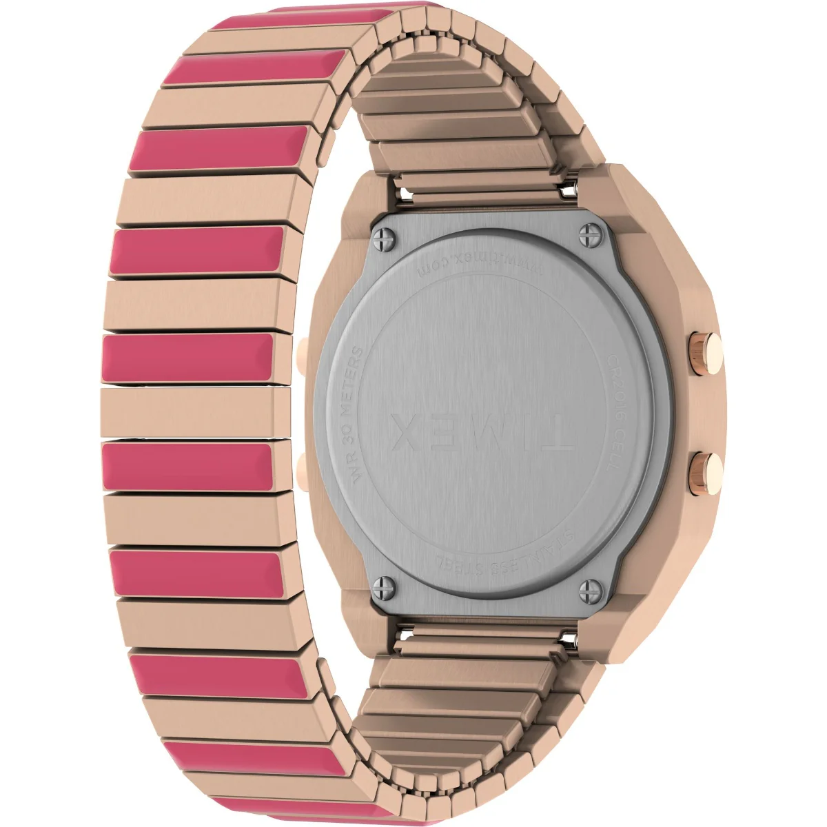 Timex 80 36mm Stainless Steel Expansion Band Watch - Image 4