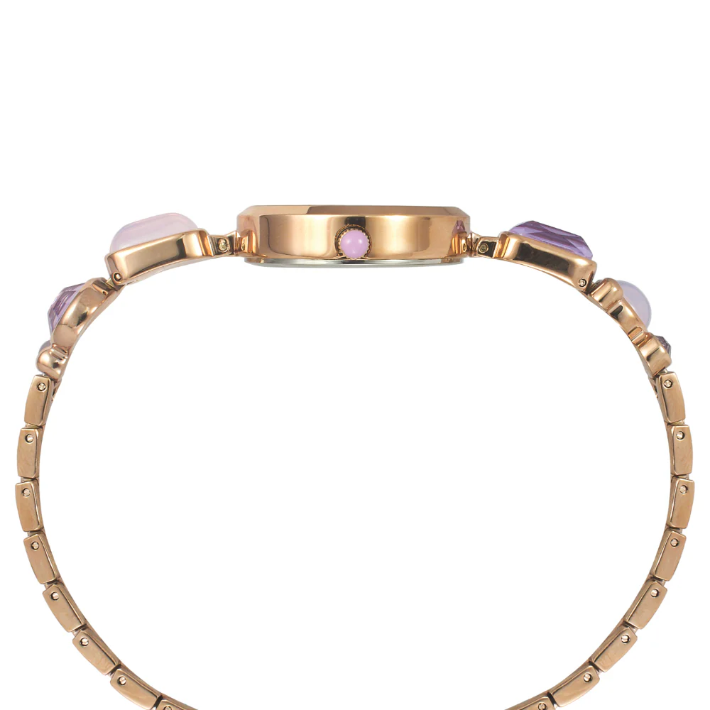 Timex Fria Women Purple Round Analog Watch - TWEL17803 - Image 3