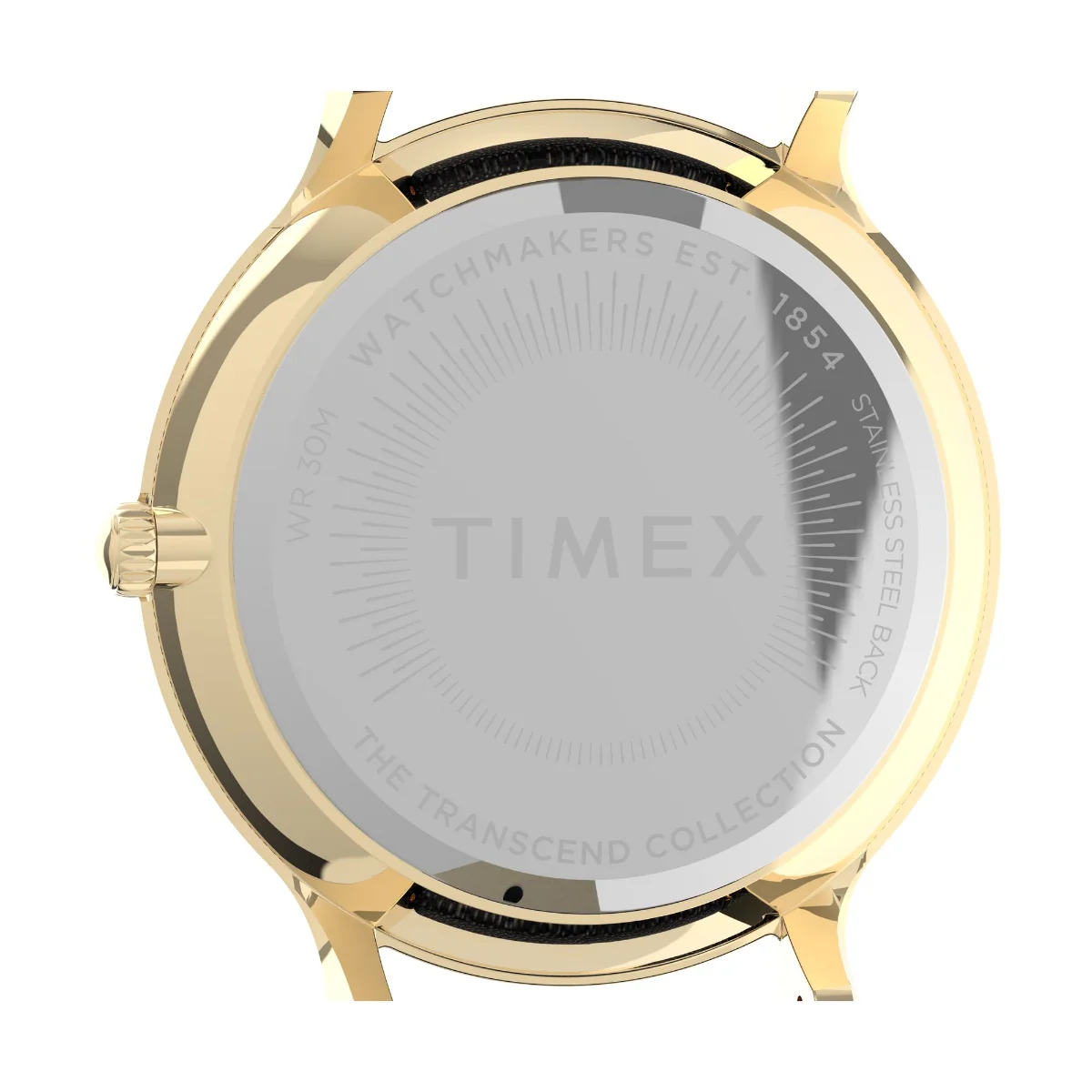 Transcend 38mm Leather Strap Watch - Image 5
